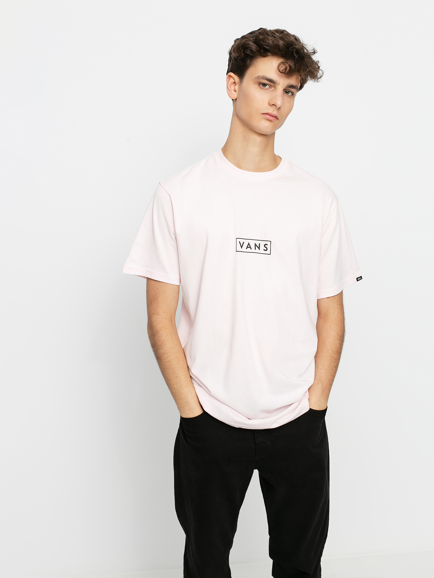 T-shirt Vans Easy Box (cool pink/black)