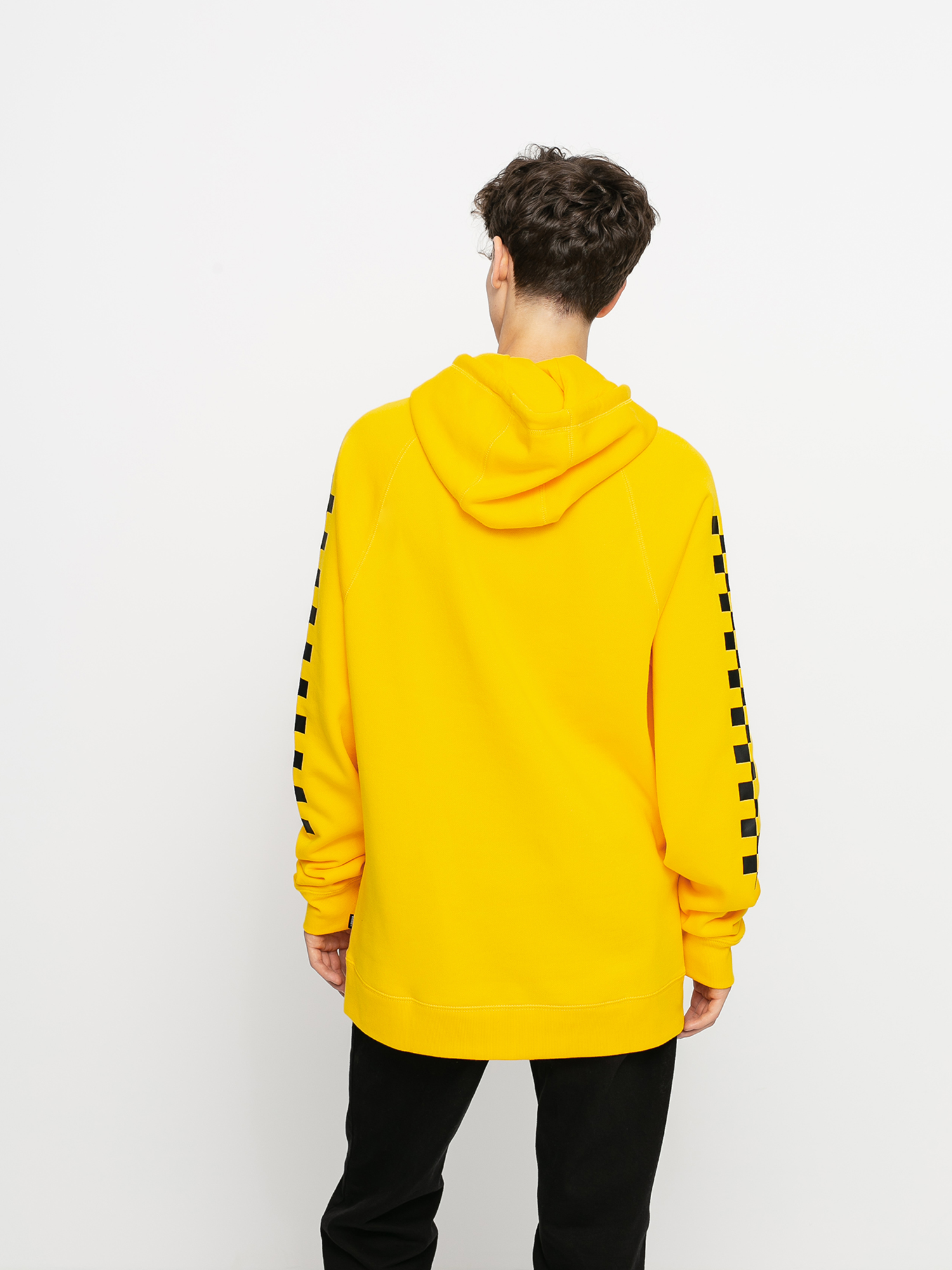 Bluza z kapturem Vans Versa HD (lemon chrome/checkerboard)