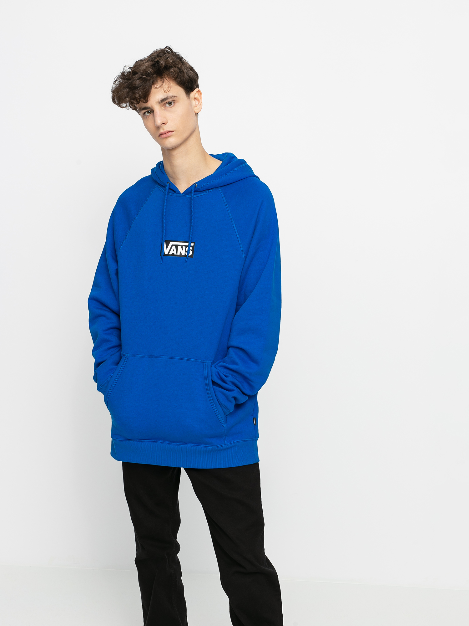 Bluza z kapturem Vans Versa Standard HD (victoria blue)