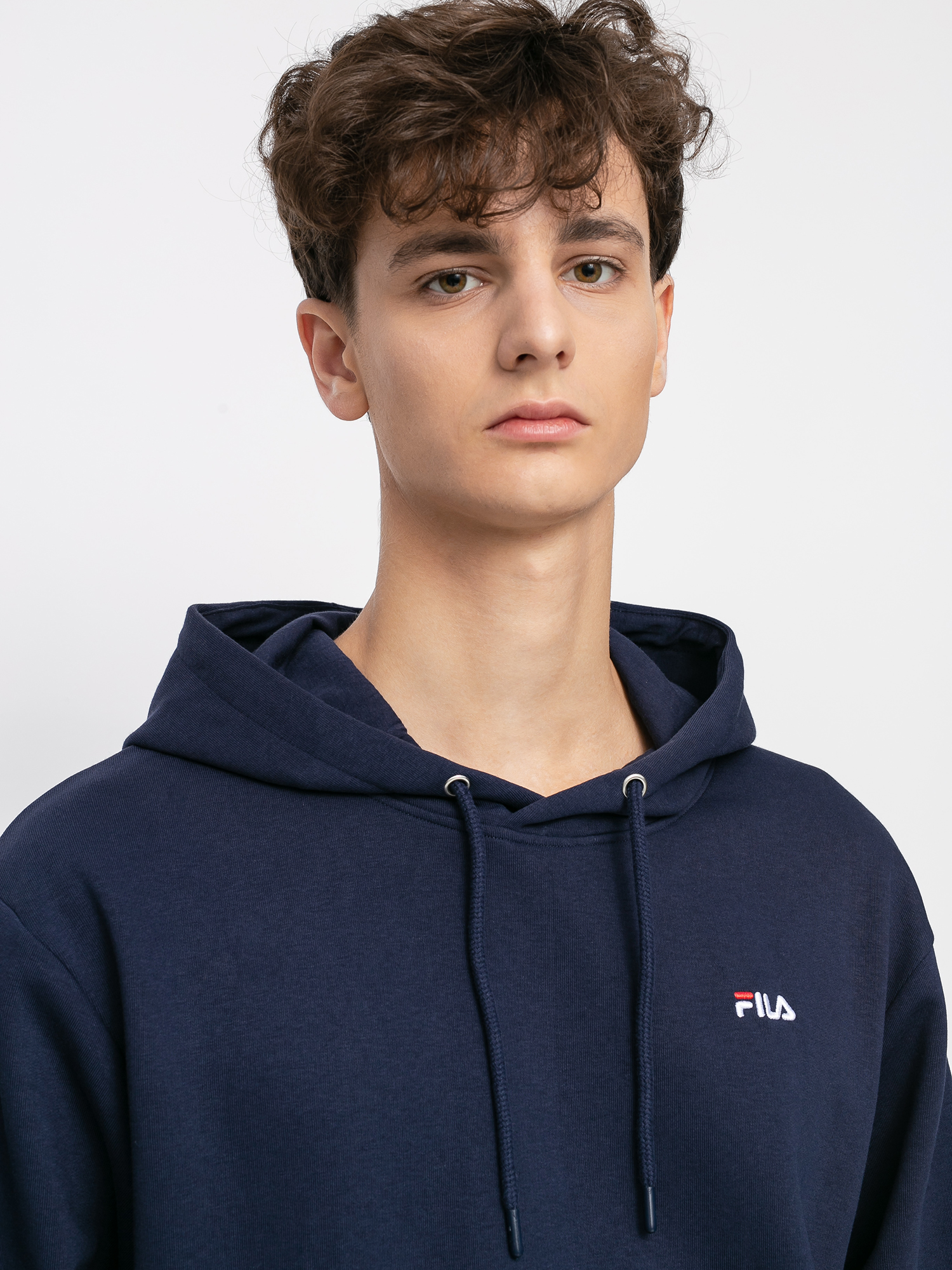 Bluza z kapturem Fila Edison HD (black iris)