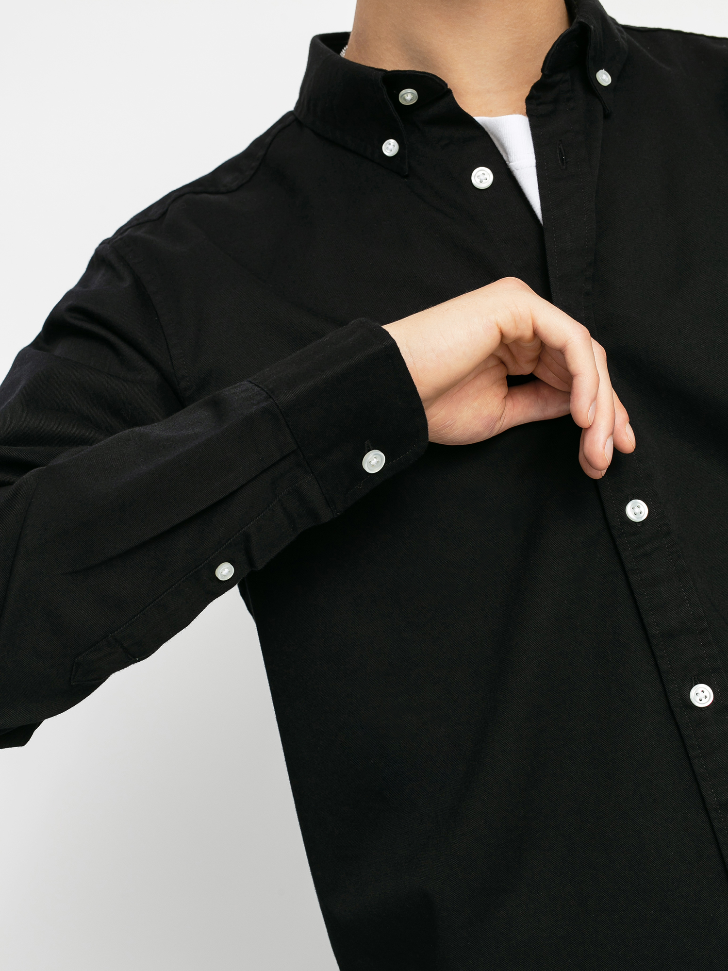 Koszula Carhartt WIP Madison (black/wax)