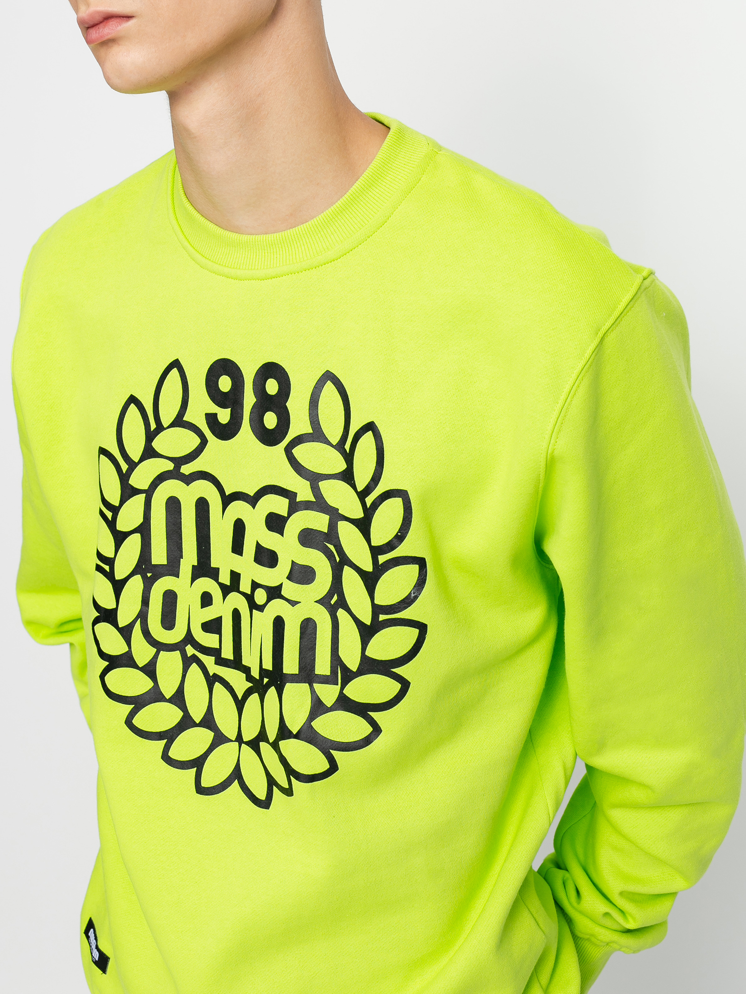 Bluza MassDnm Base (toxic yellow)