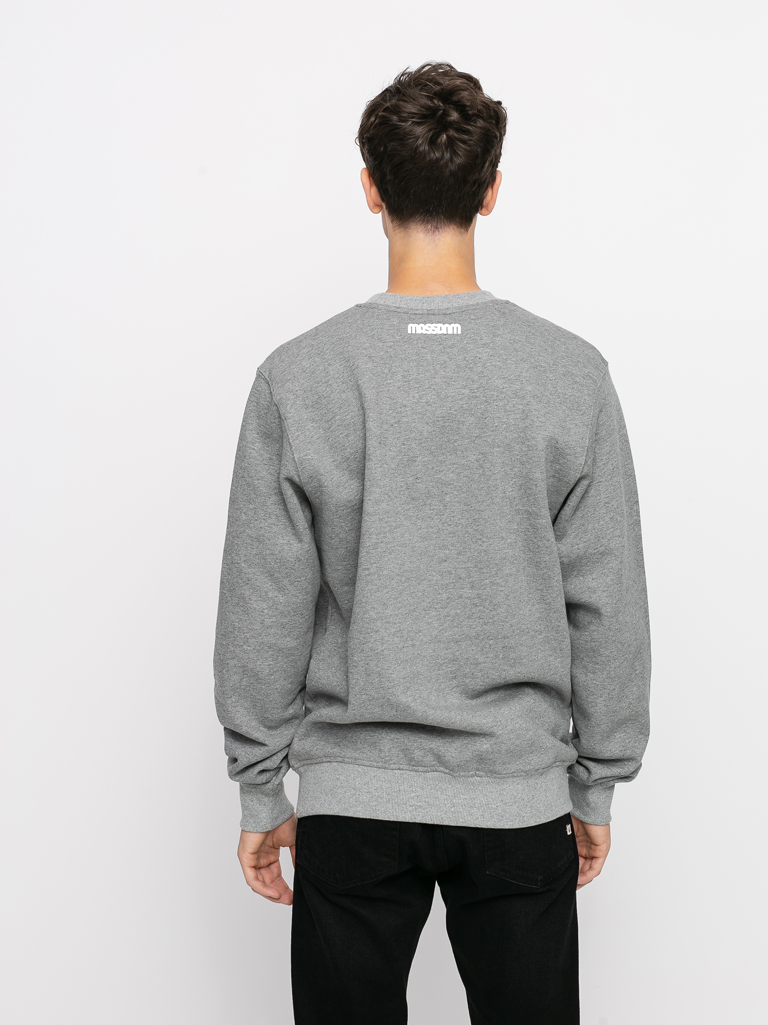 Bluza MassDnm Classics Small Logo (lt heather grey)