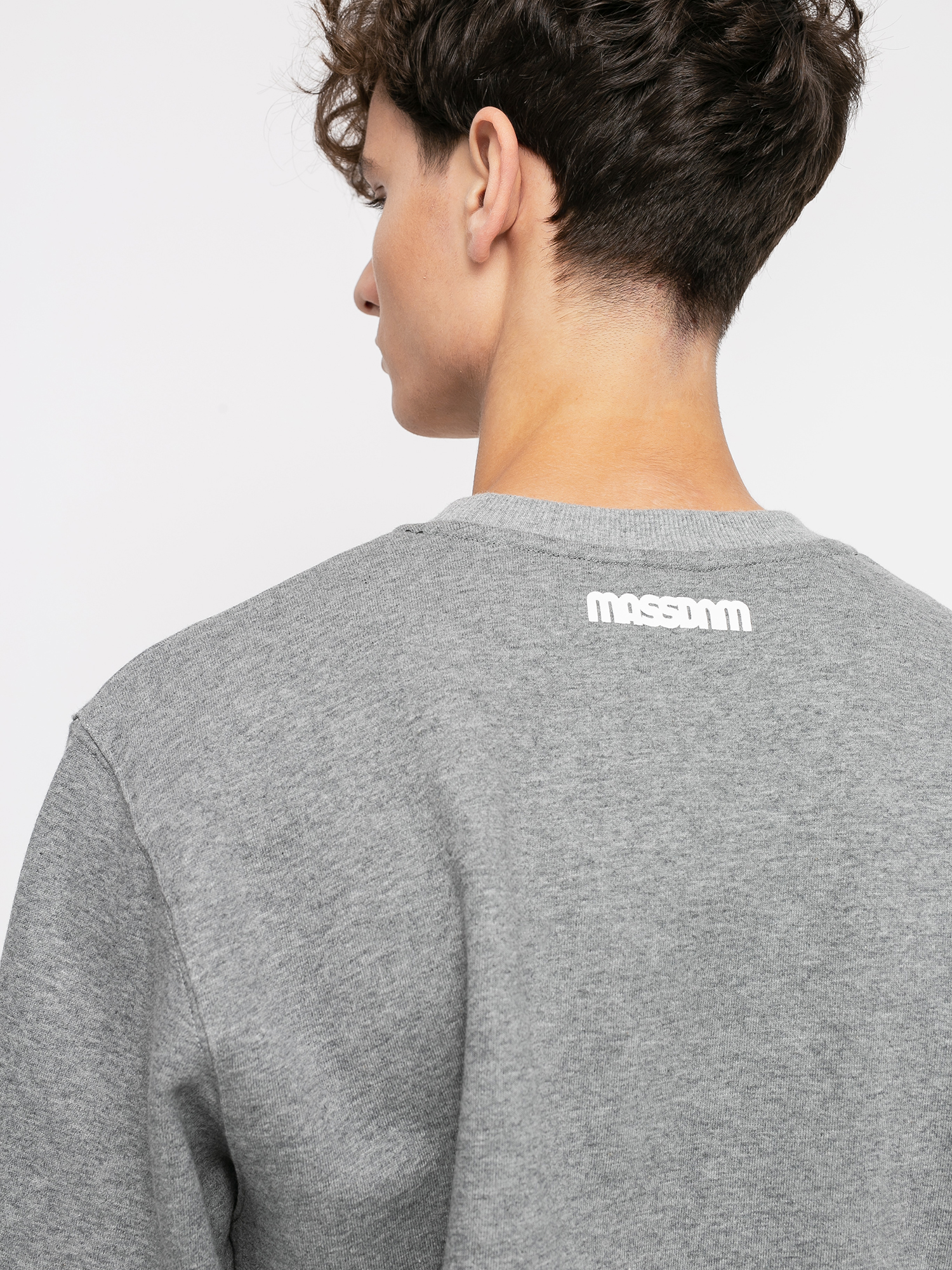 Bluza MassDnm Classics Small Logo (lt heather grey)