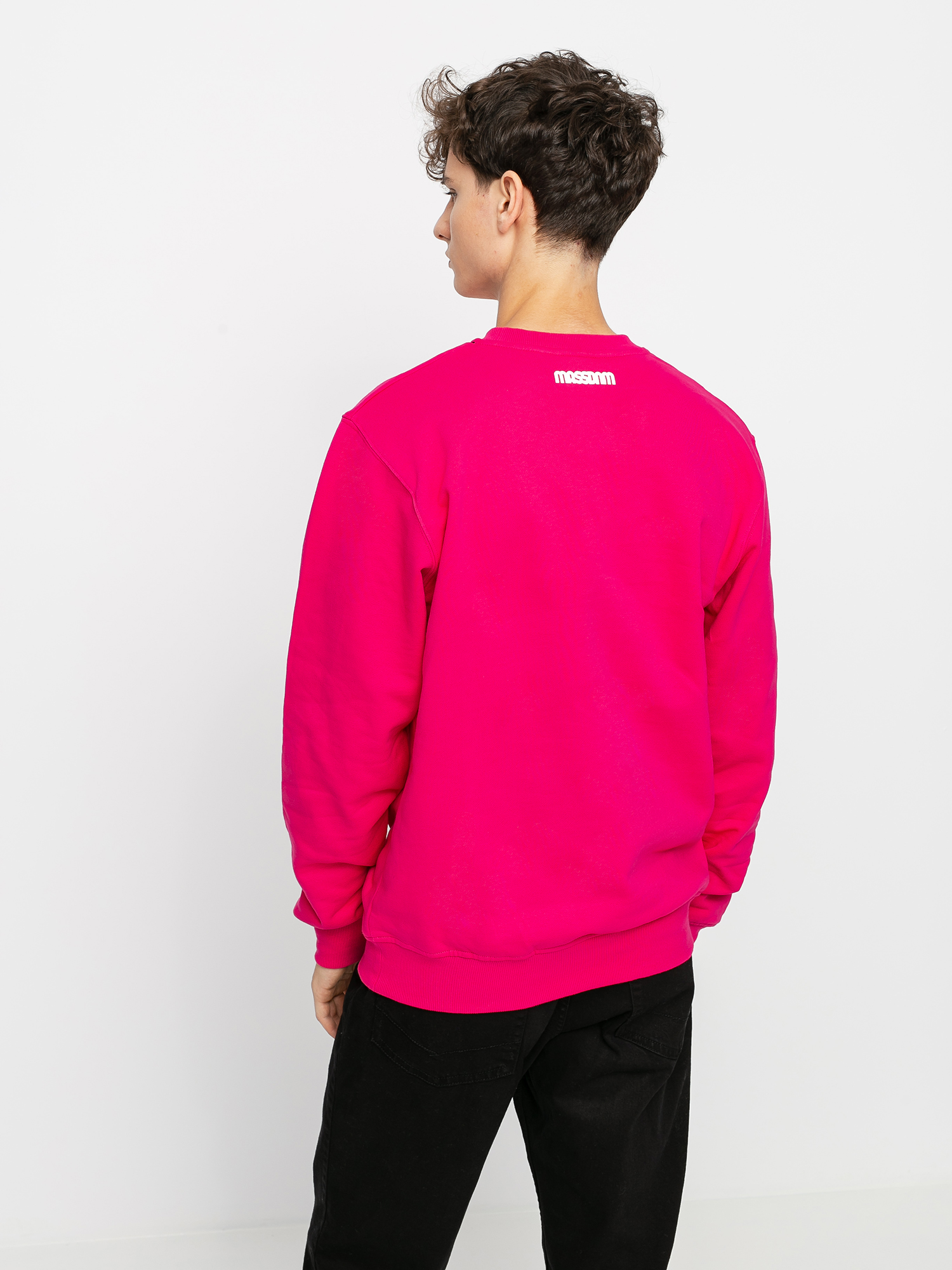 Bluza MassDnm Classics Small Logo (magenta)