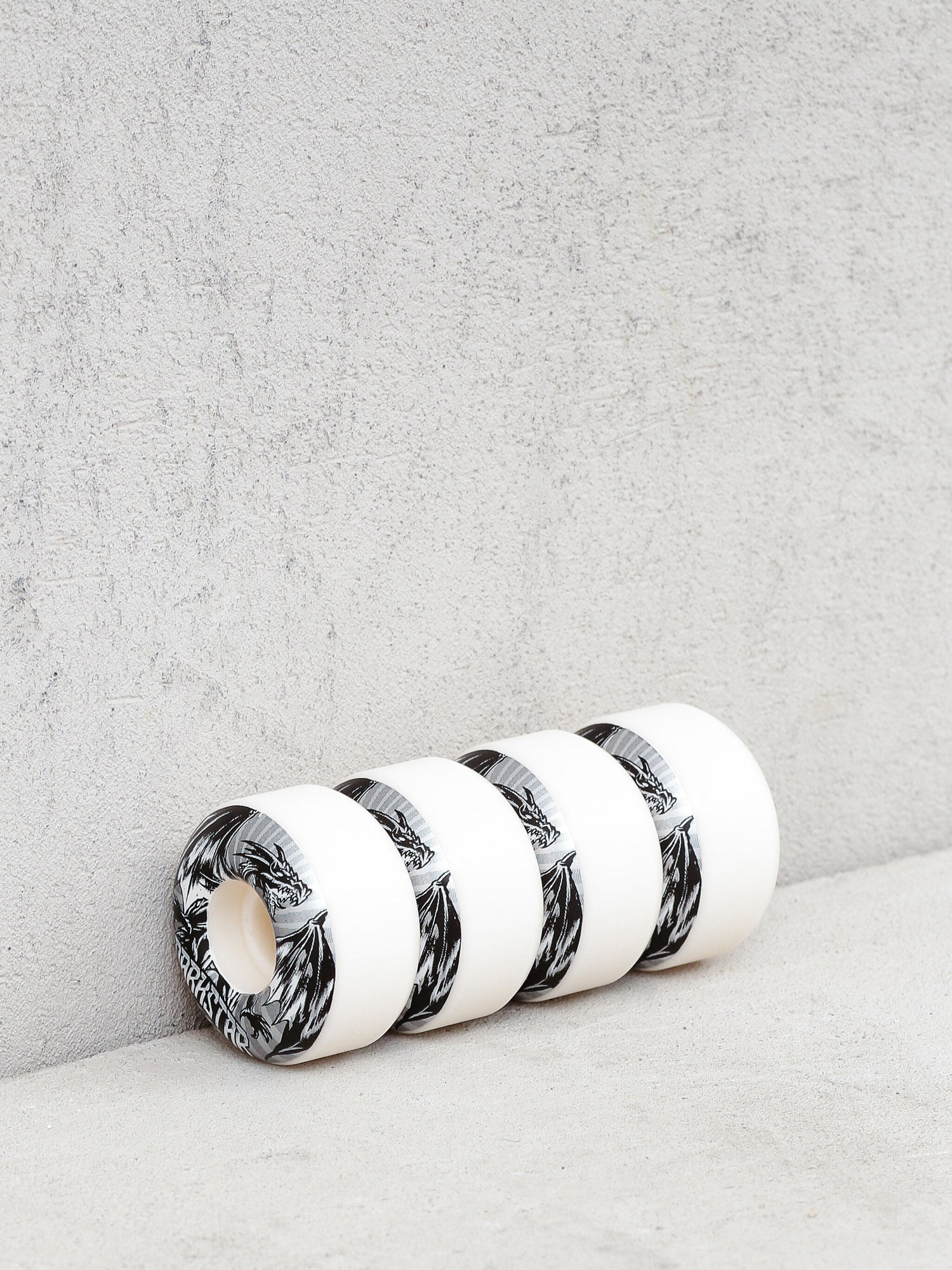 Kółka Darkstar Levitate (silver/white)