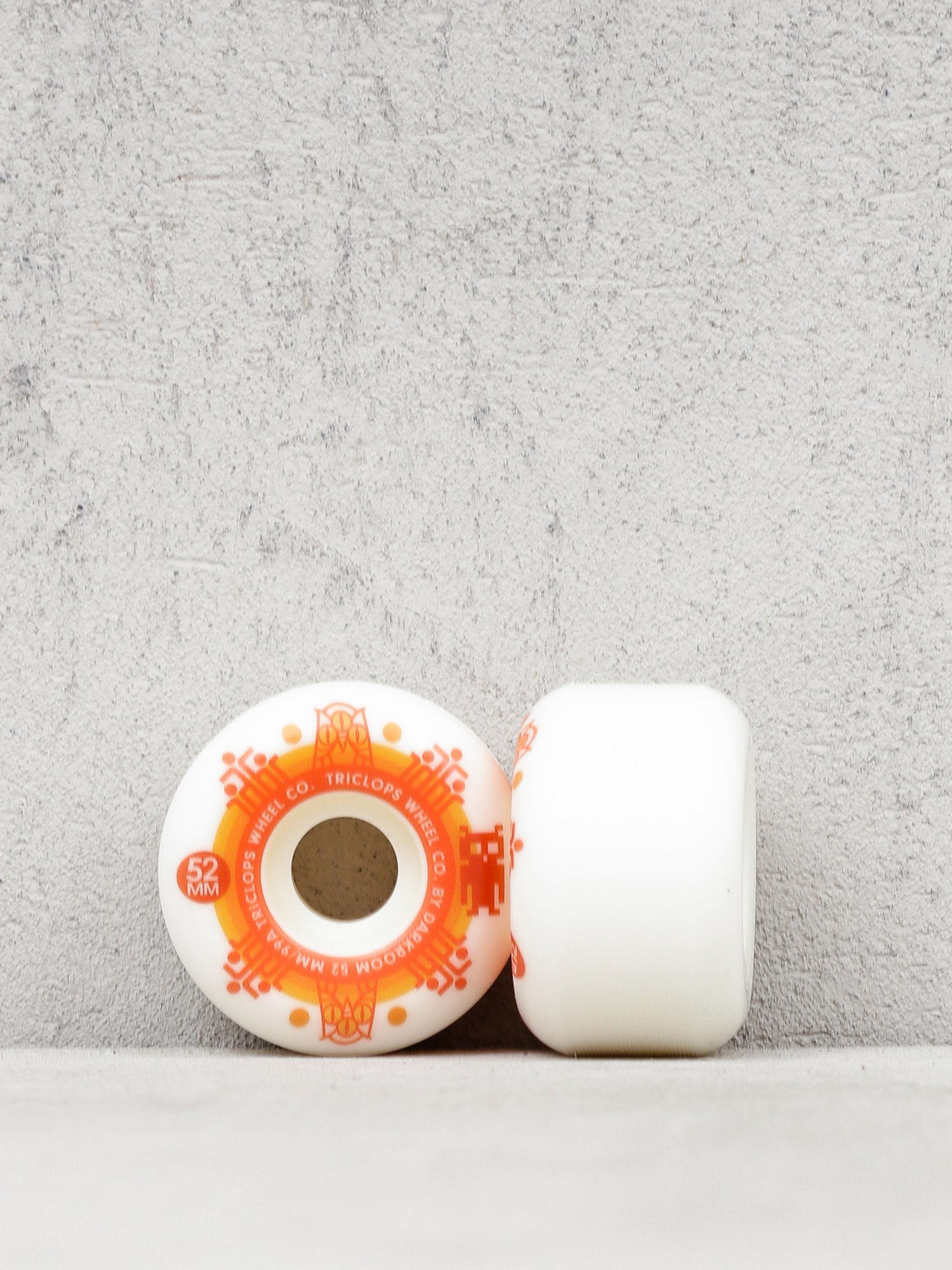 Kółka Darkroom Triclops Turbine (white/orange)