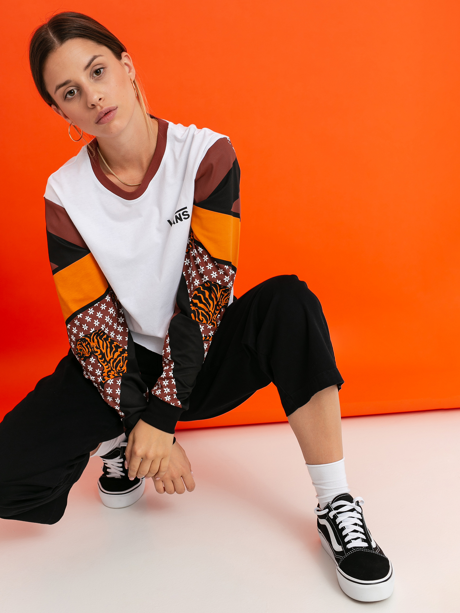 Longsleeve Vans Sabre Wmn (white)