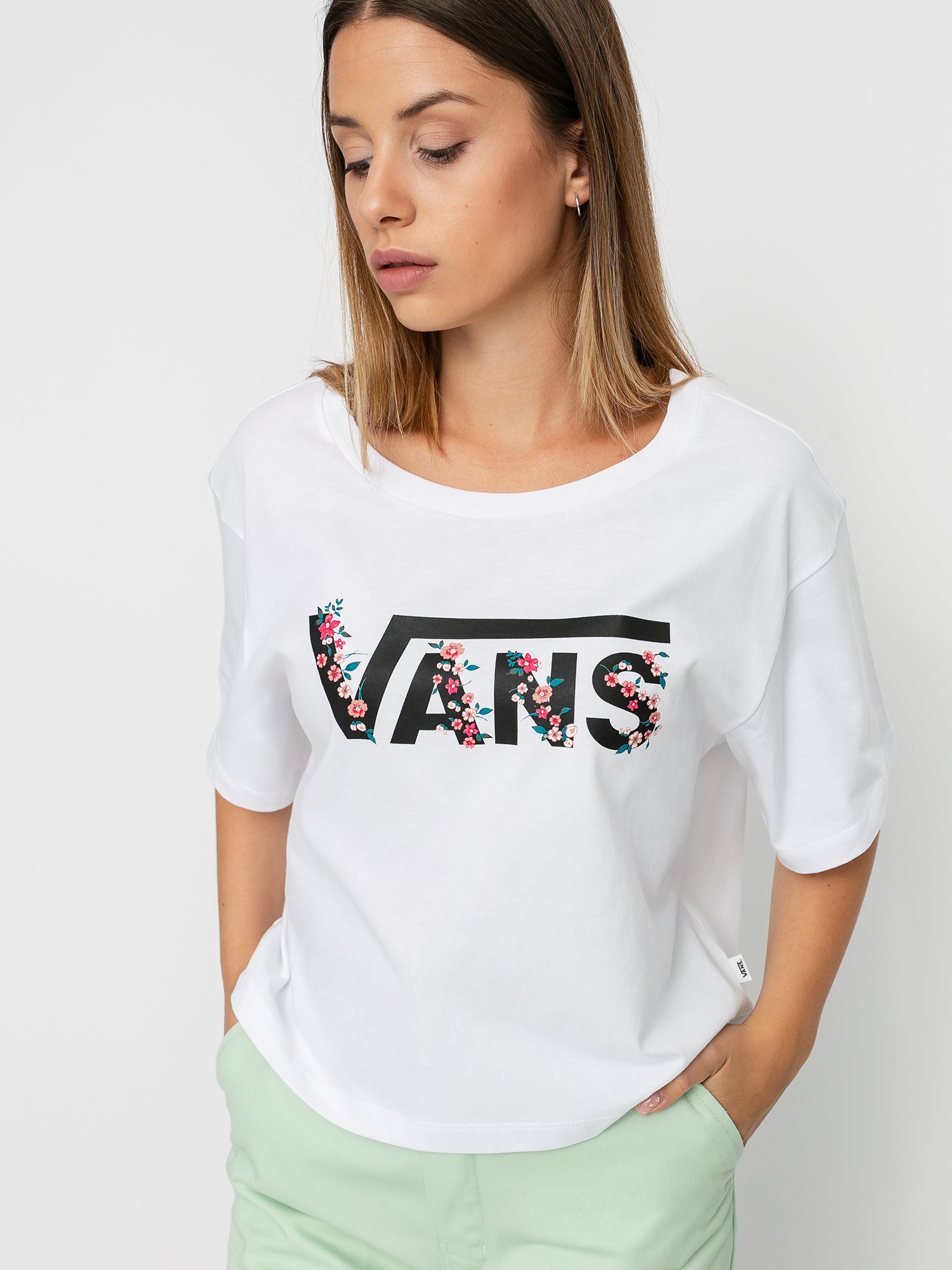 T-shirt Vans Bundlez Bell Wmn (white)