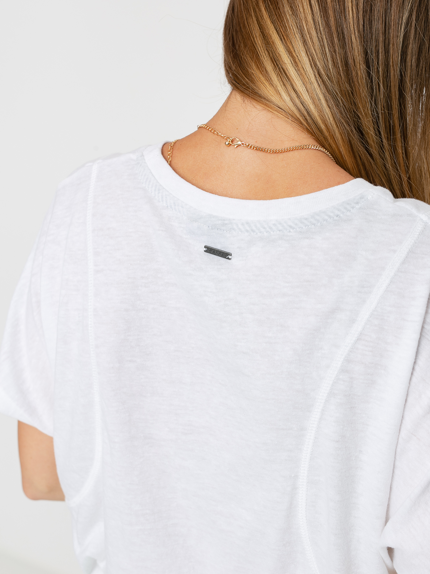 T-shirt Volcom Burny Wmn (white)