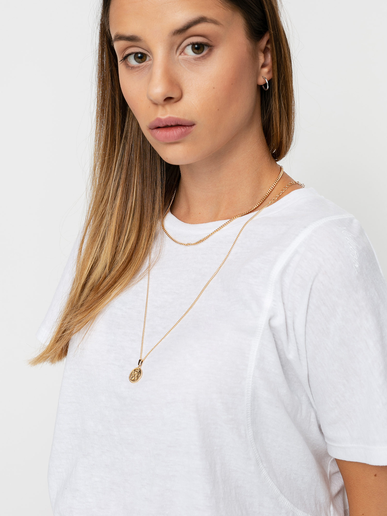 T-shirt Volcom Burny Wmn (white)