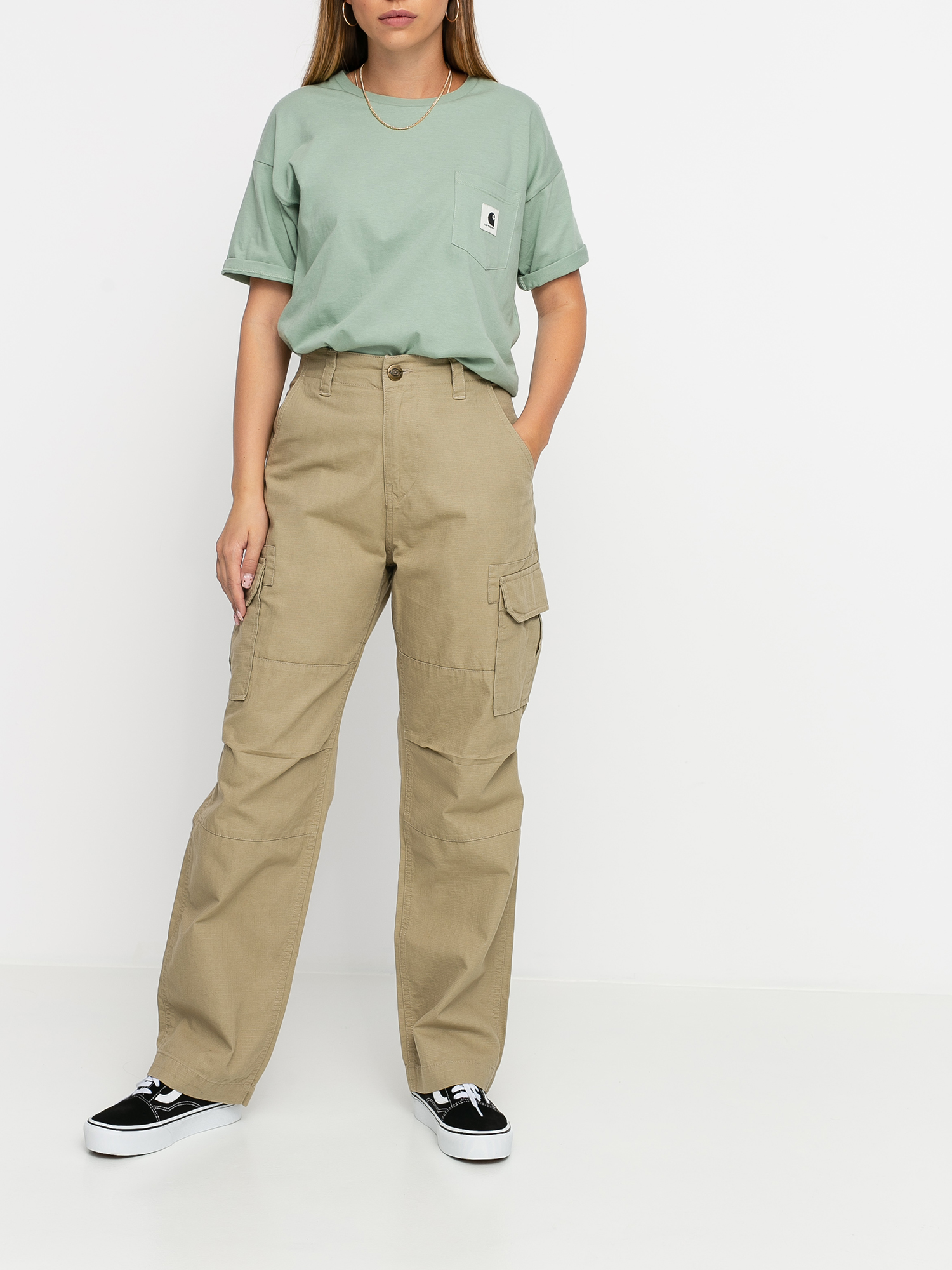 Spodnie Dickies Meldrim Wmn (khaki)