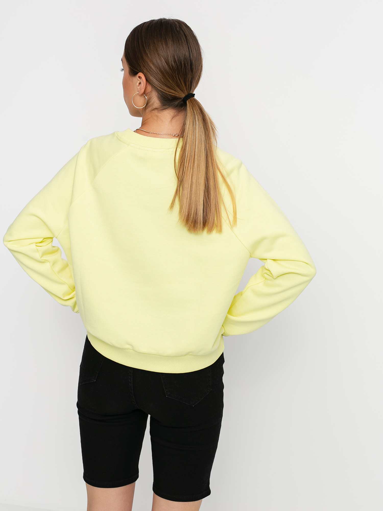 Bluza Vans Flying V Ft Boxy Wmn (yellow pear)