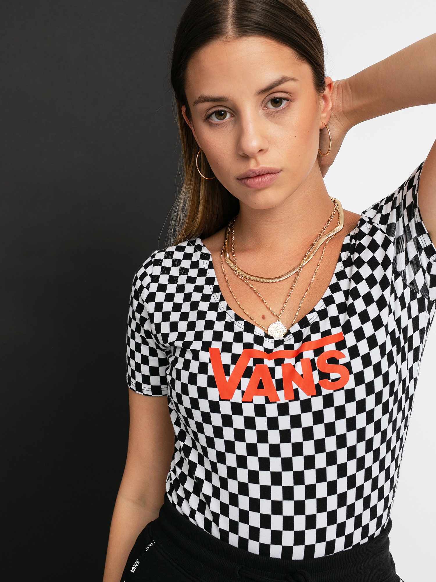 Vans checkerboard hot sale bodysuit