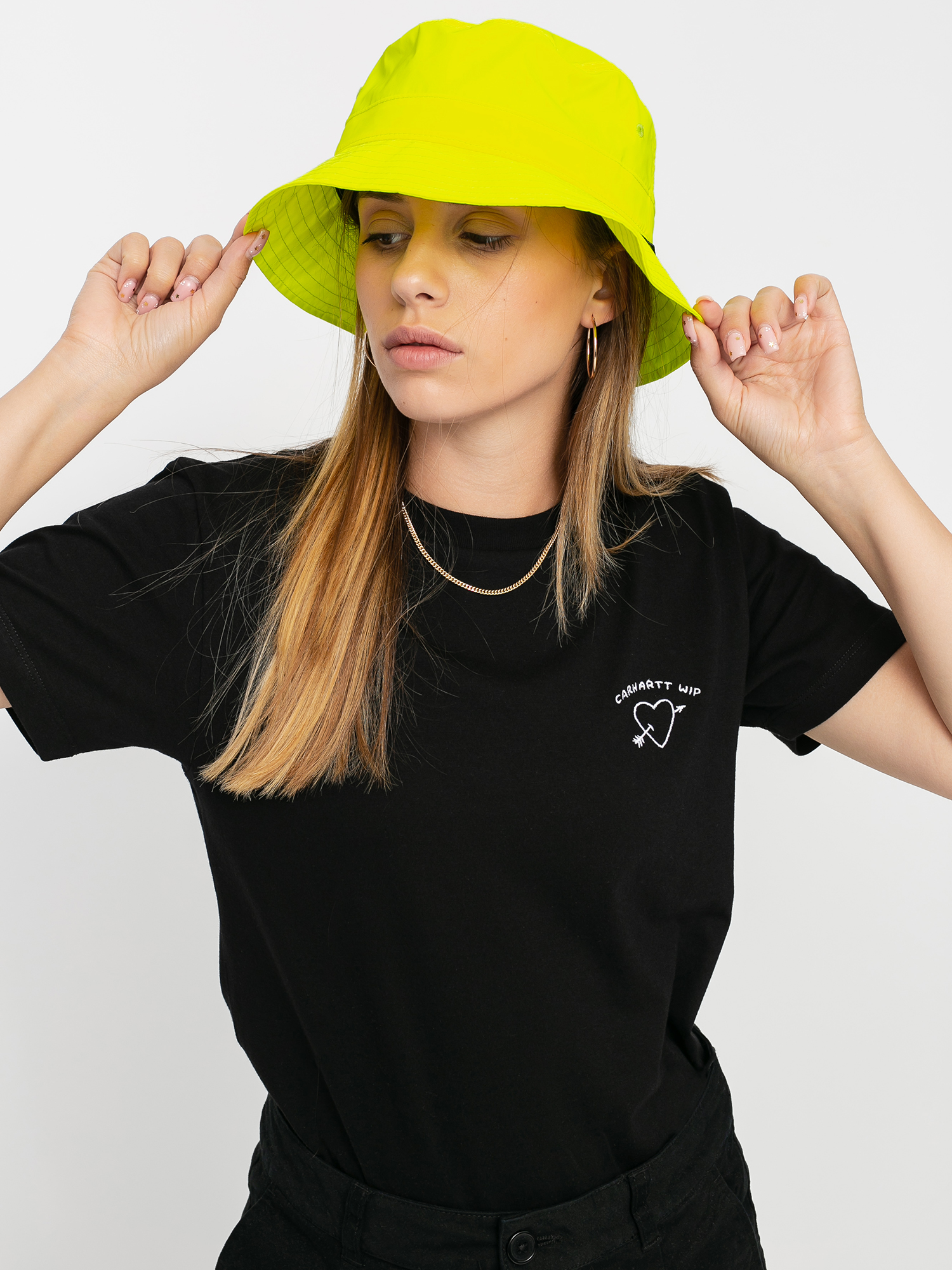 T-shirt Carhartt WIP Reverse Midas Wmn (black/white)