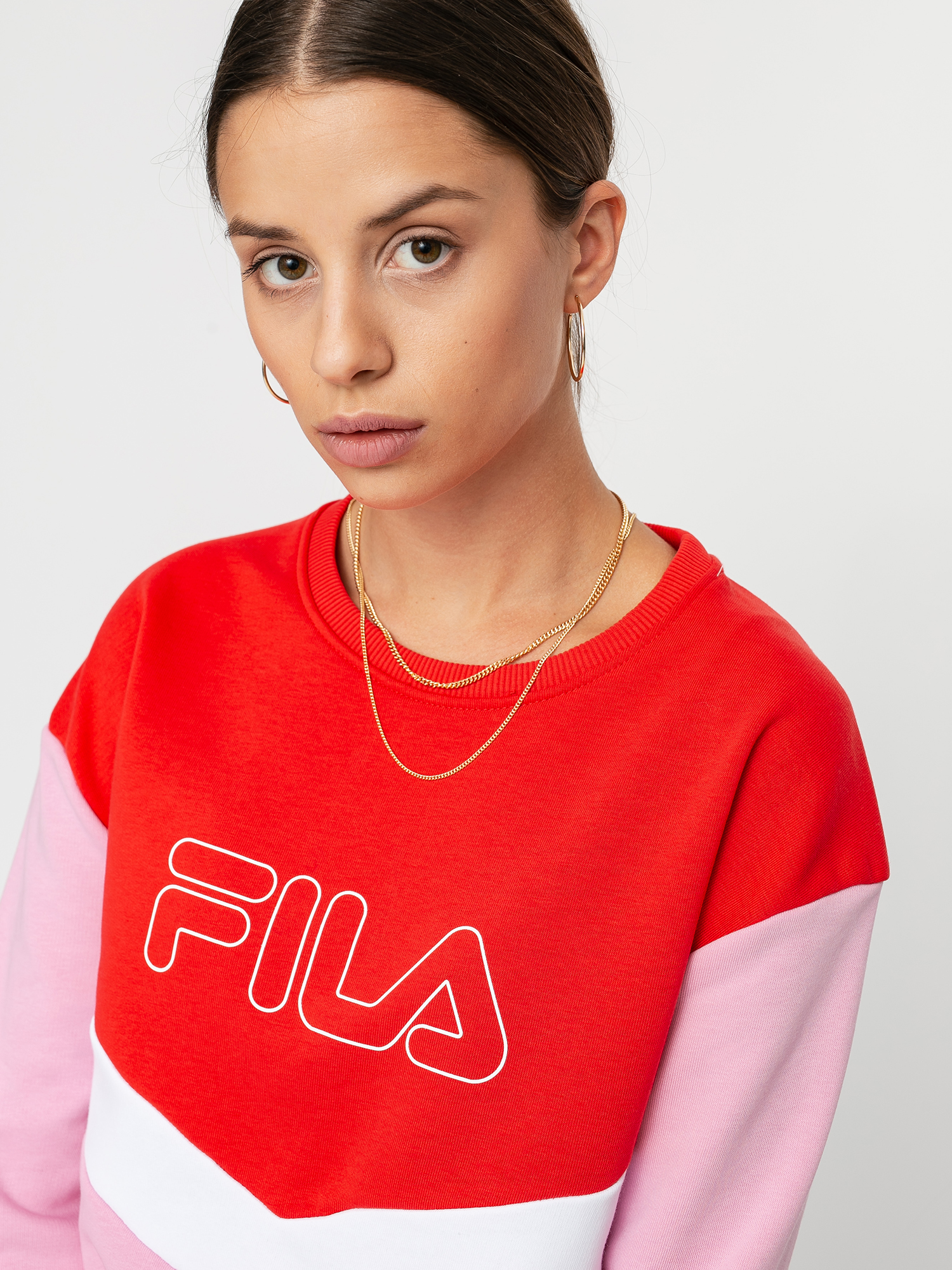 Bluza Fila Ladina Wmn (lilac sachet/poppy red/bright white)