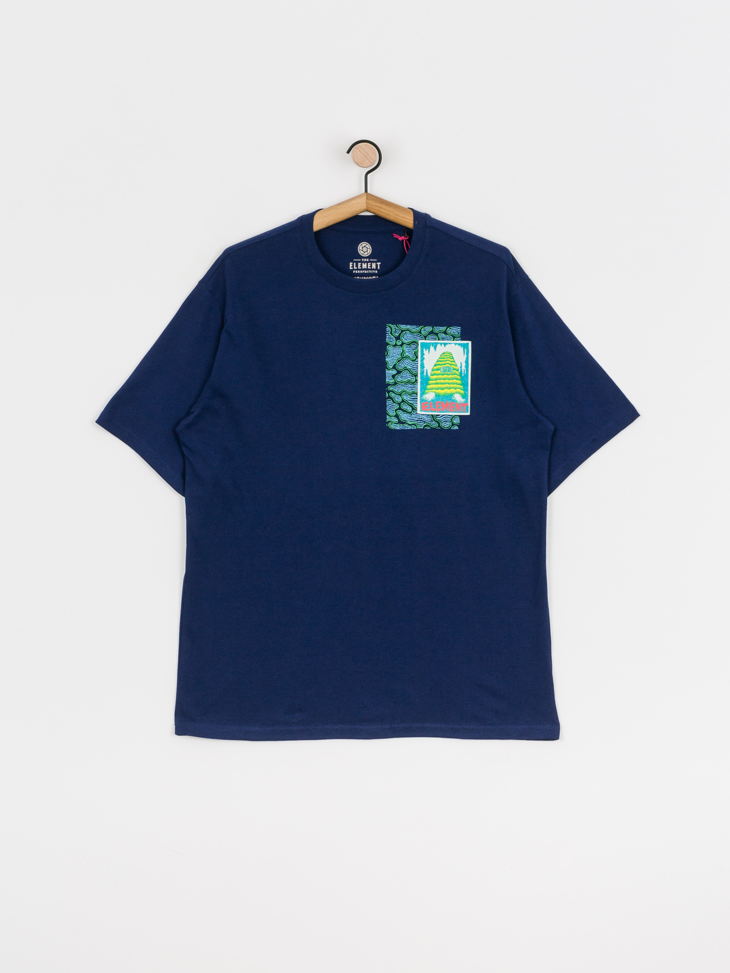 T-shirt Element Pyramid Man (blue depths)