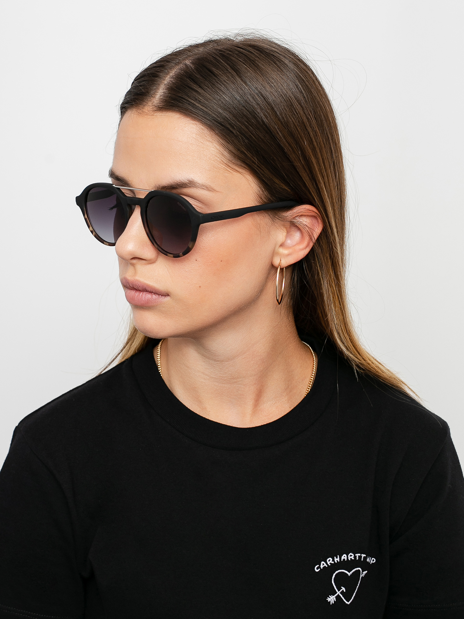 Okulary przeciwsłoneczne Komono Harper (matte black tortoise)