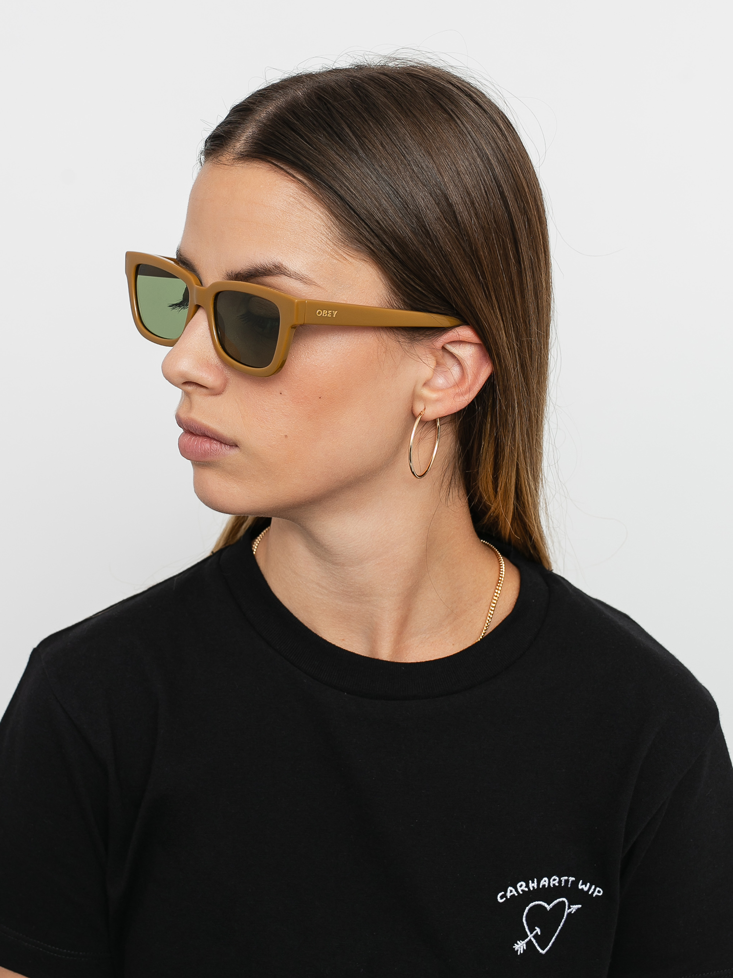Okulary przeciwsłoneczne Komono Rocco X Obey (caramel)