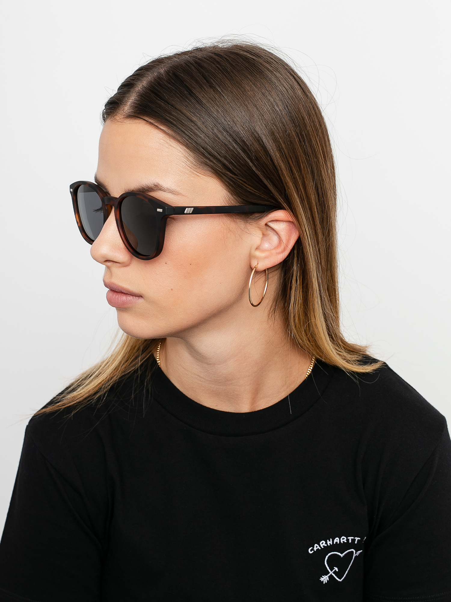 Okulary przeciwsłoneczne Le Specs Bandwagon (matte tort)