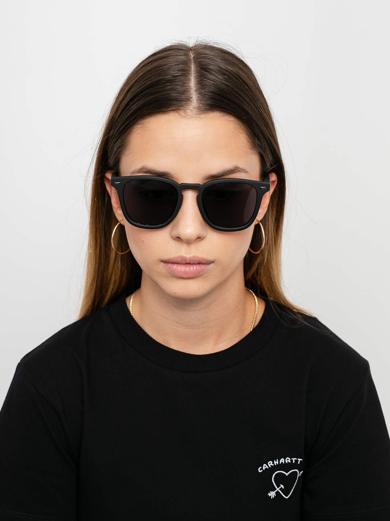 Okulary przeciwsłoneczne Le Specs No Biggie (black rubber)