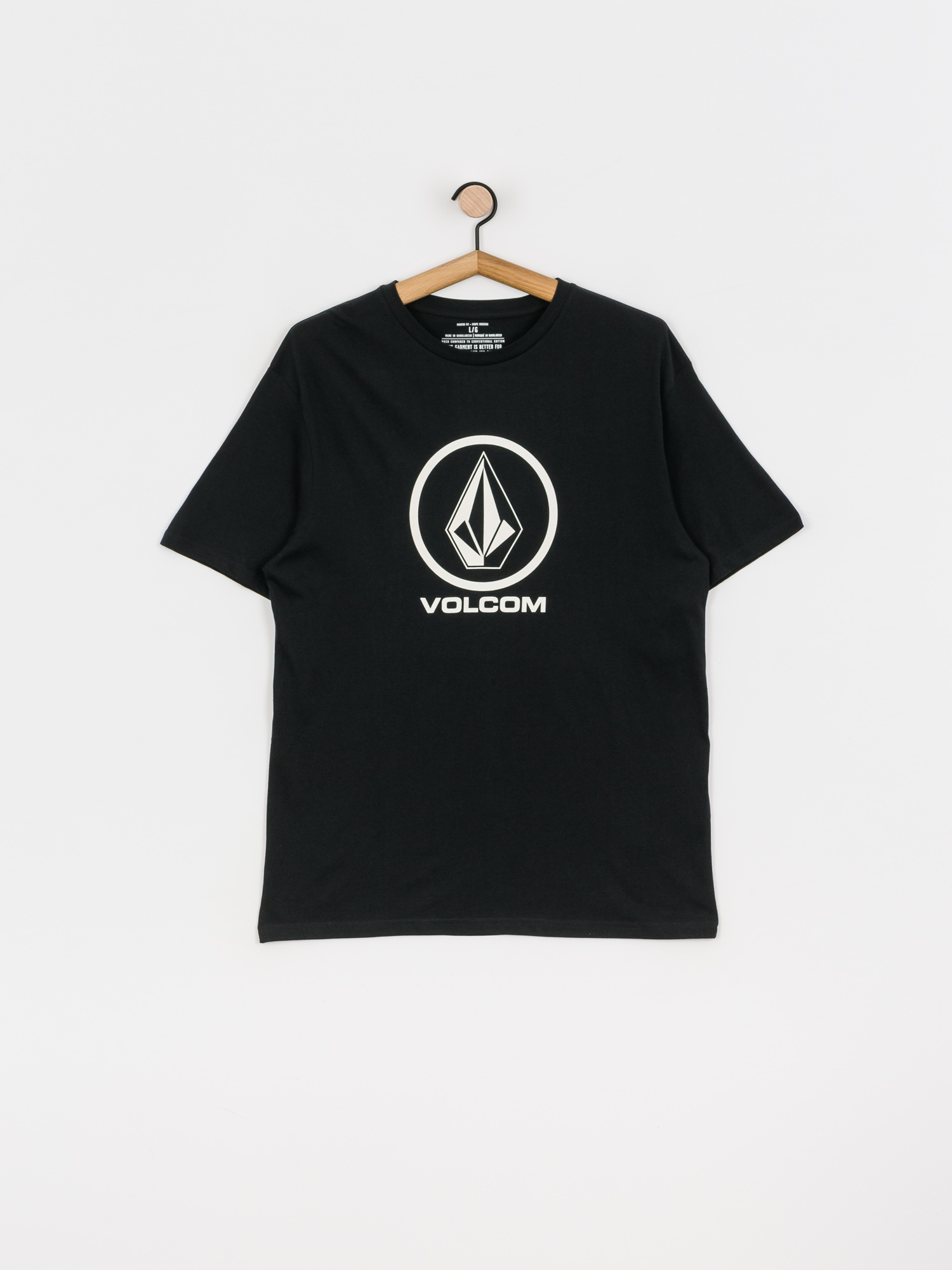 T-shirt Volcom Crisp Stone Bsc (black)