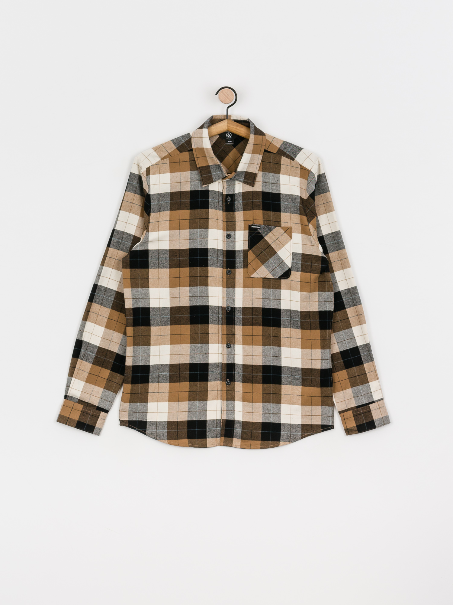 Koszula Volcom Caden Plaid (primer white)