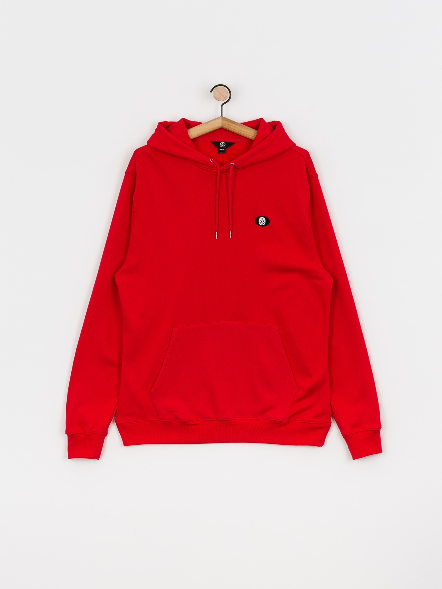 Bluza z kapturem Volcom Sngl Stn HD (fiery red)
