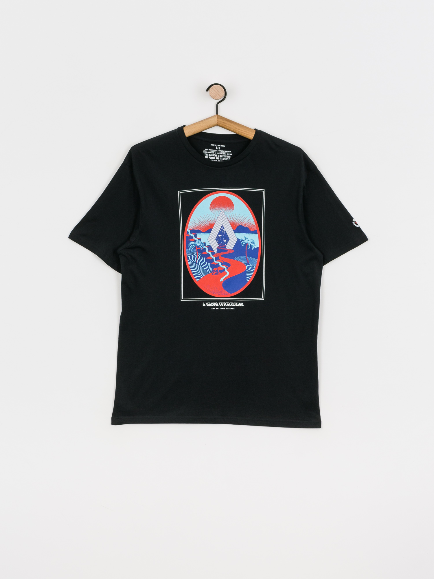 T-shirt Volcom Zuverza Bsc (black)