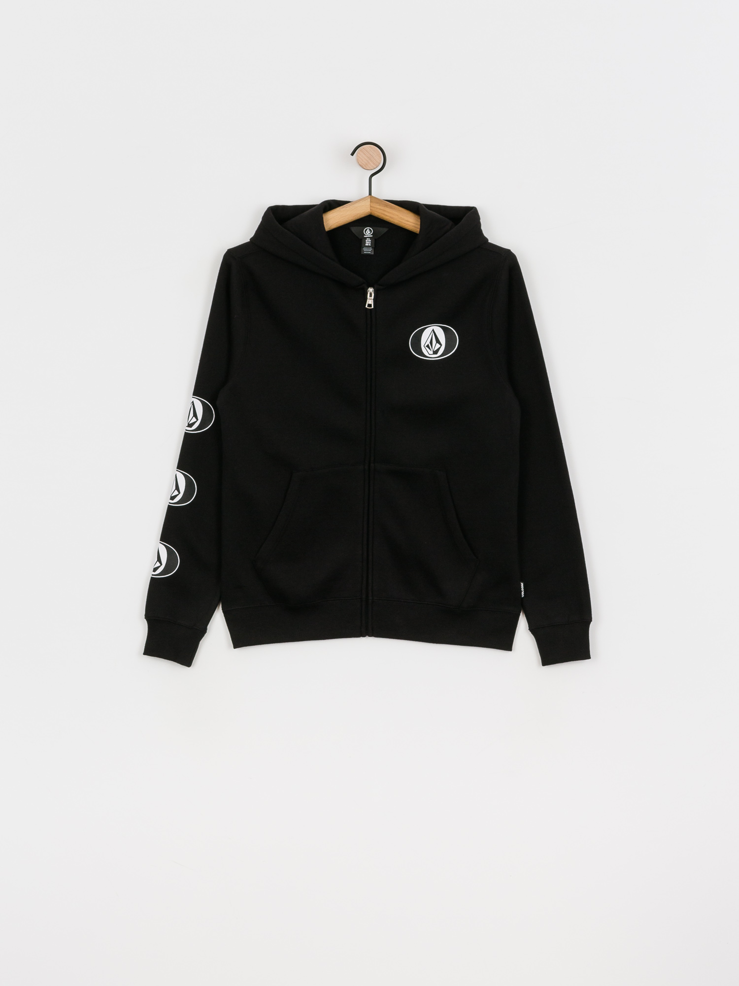 Bluza Volcom Stone Stack ZIP (black)