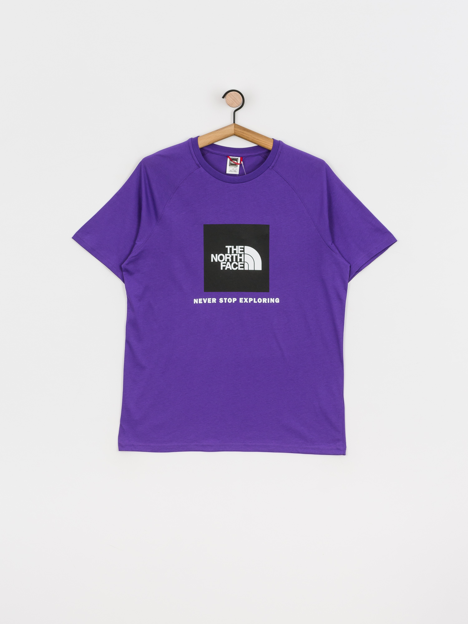 T-shirt The North Face Raglan Redbox (peak purple)