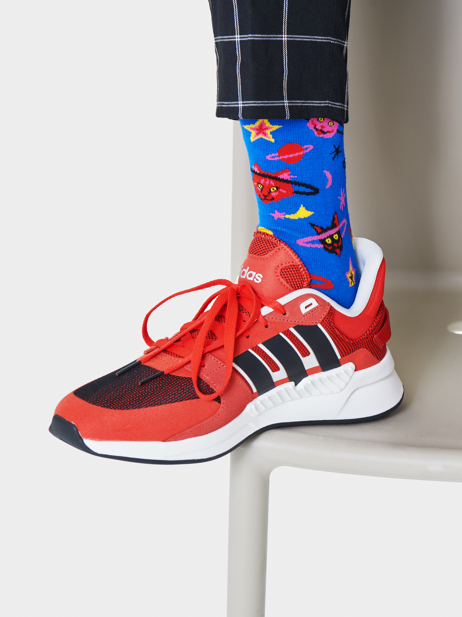 Skarpetki Happy Socks Space Cat (blue)