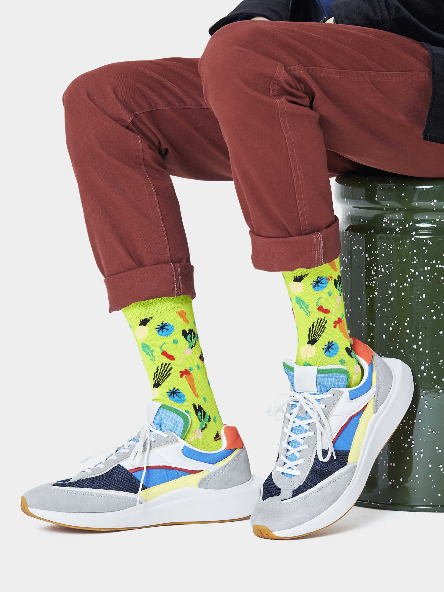 Skarpetki Happy Socks Veggie (lime)