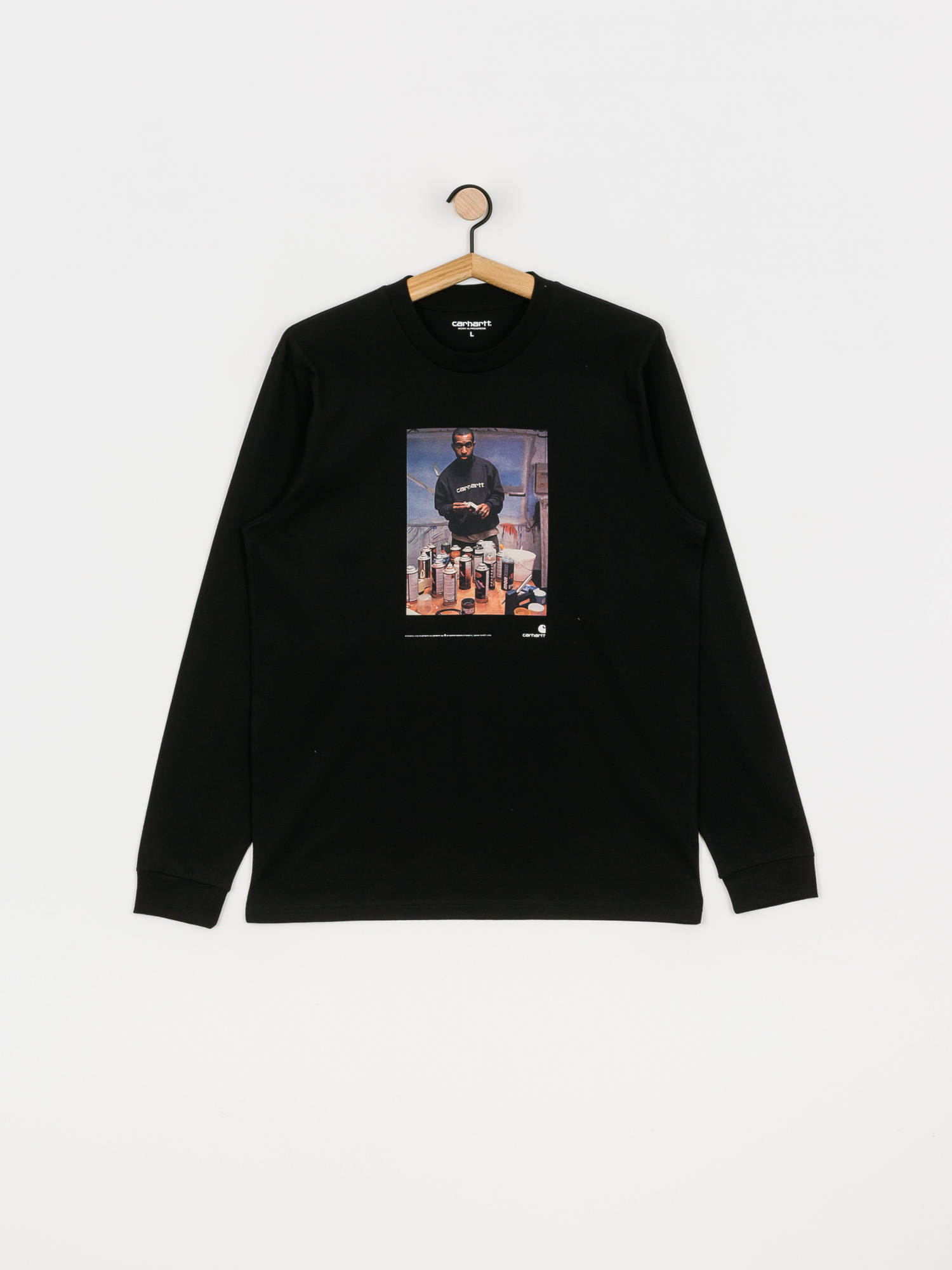 Longsleeve Carhartt WIP 1998 Ad Jay One (black)