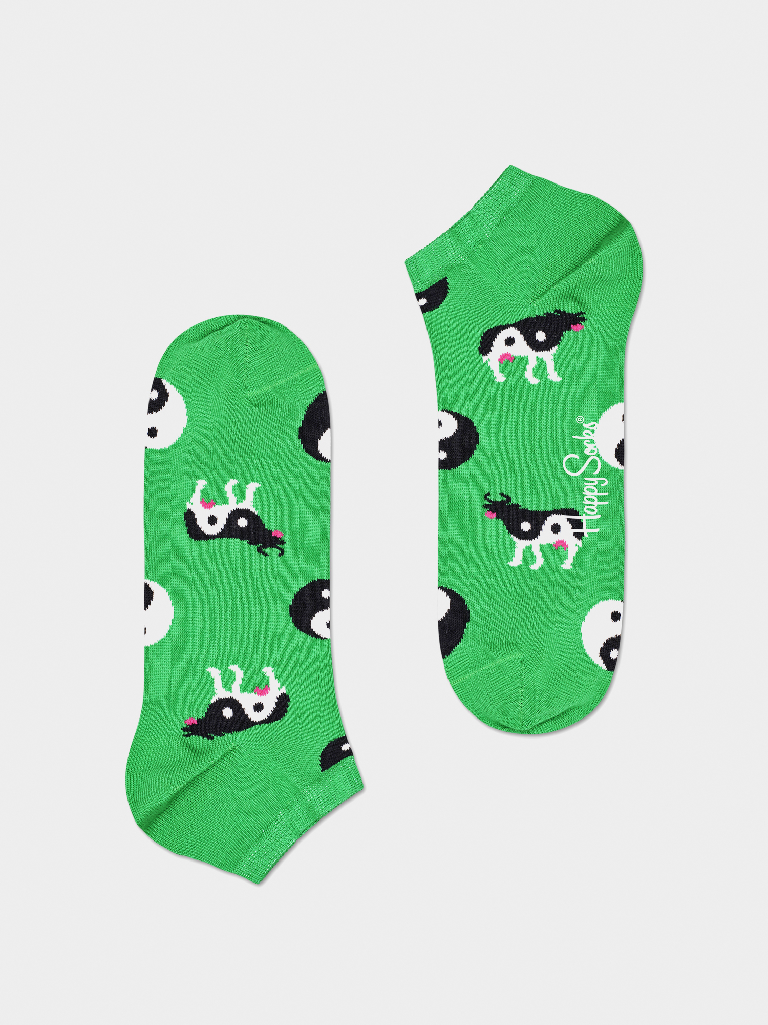 Skarpetki Happy Socks Yin Yang Cow Low (green)