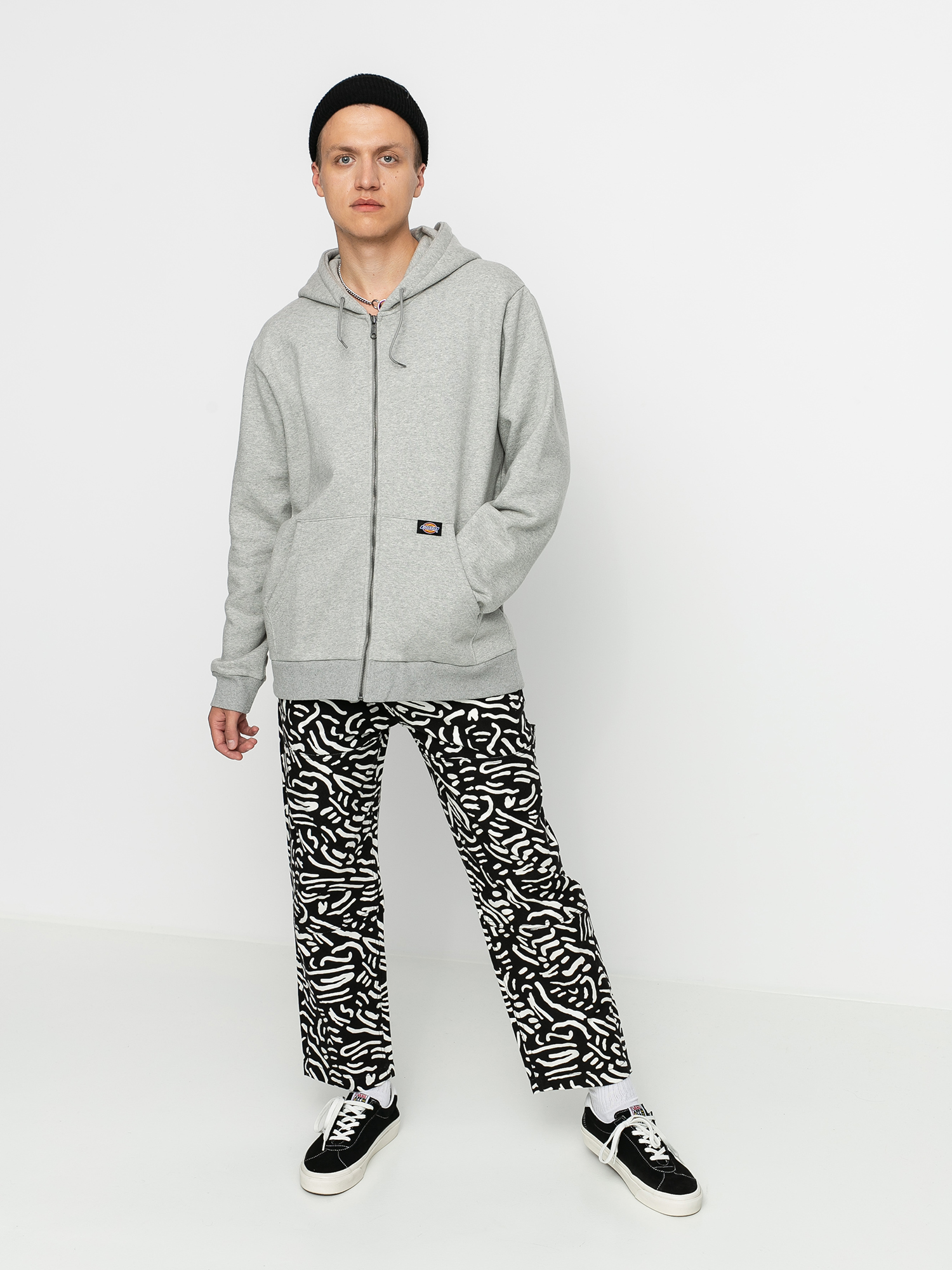 Bluza z kapturem Dickies New Kingsley ZHD (grey melange)