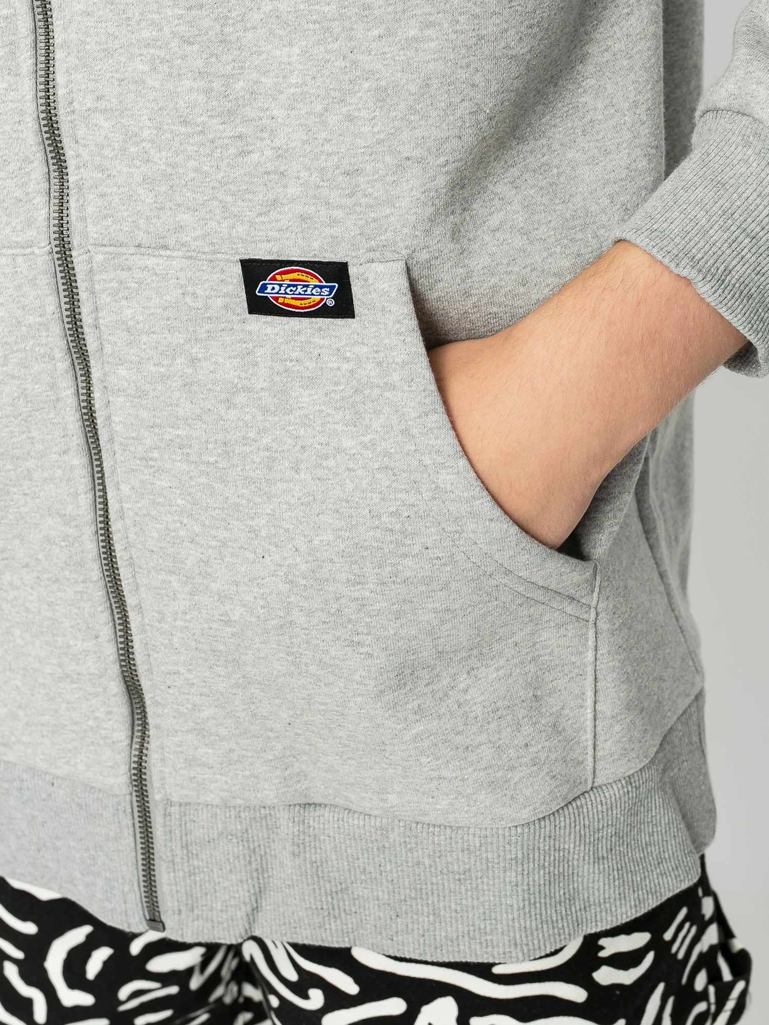 Bluza z kapturem Dickies New Kingsley ZHD (grey melange)
