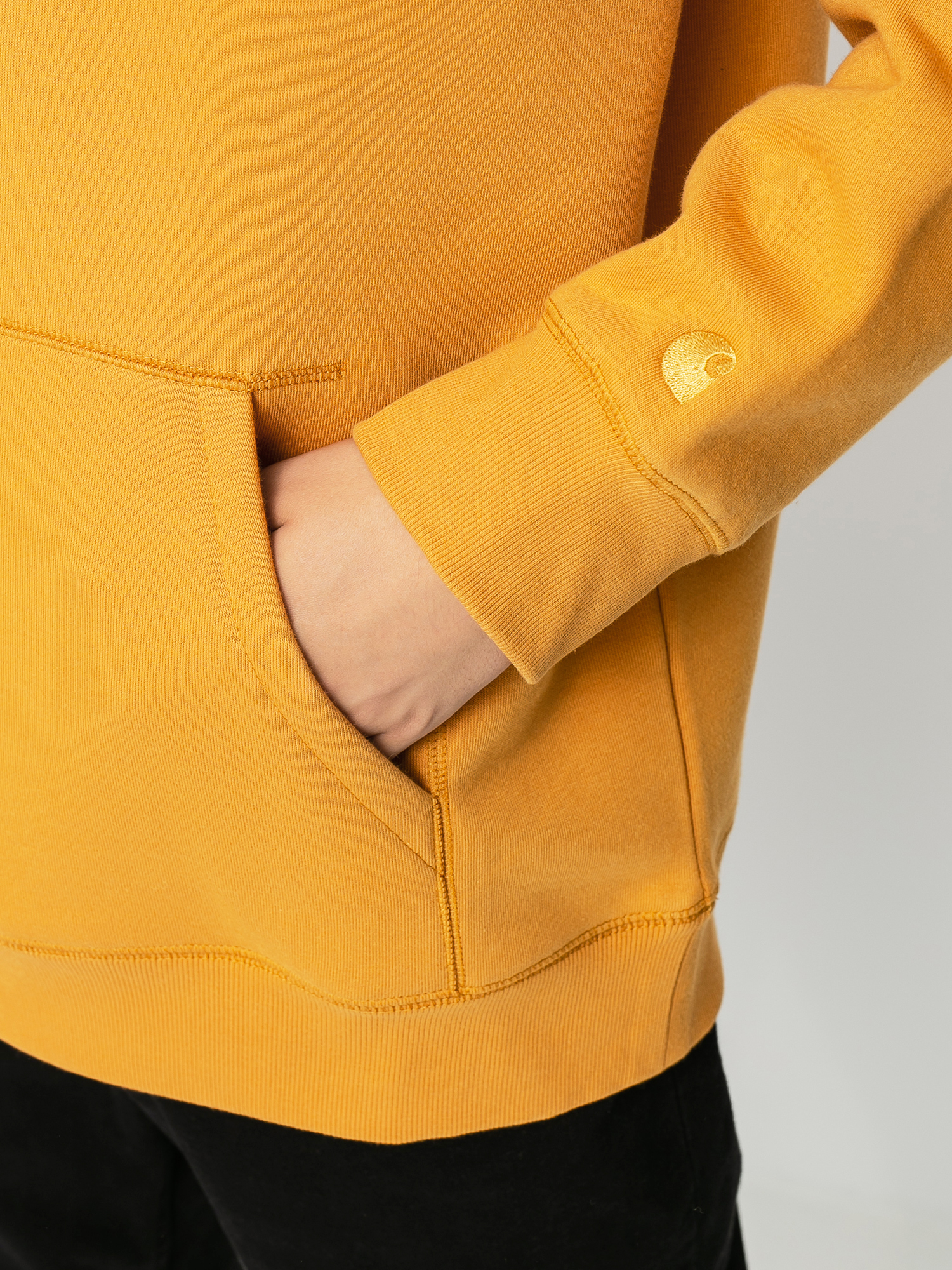 Bluza z kapturem Carhartt WIP Chase HD (winter sun/gold)