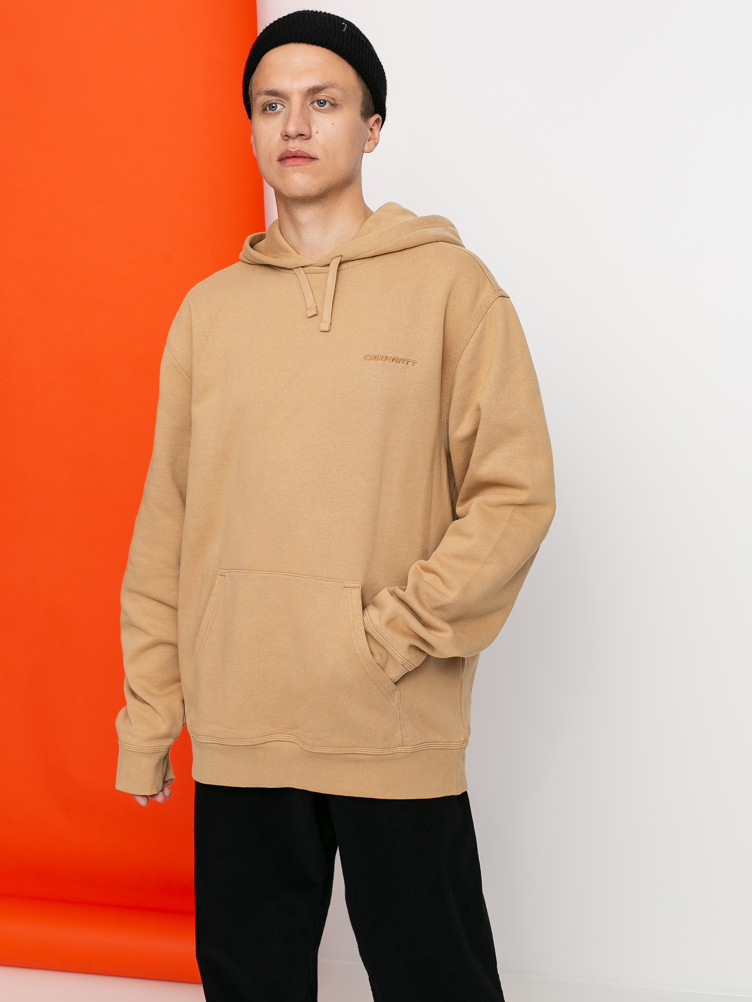 Bluza z kapturem Carhartt WIP Ashland HD (dusty h brown)