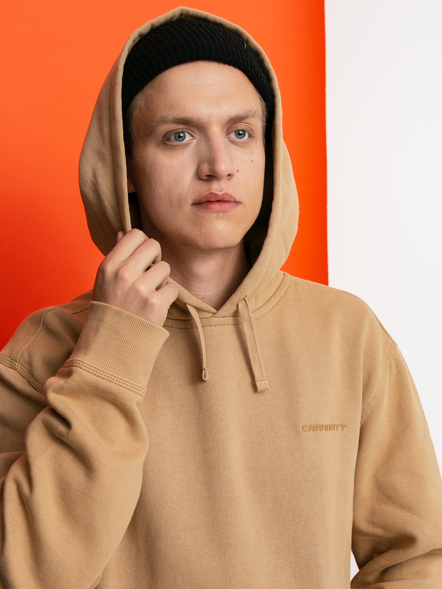 Bluza z kapturem Carhartt WIP Ashland HD (dusty h brown)