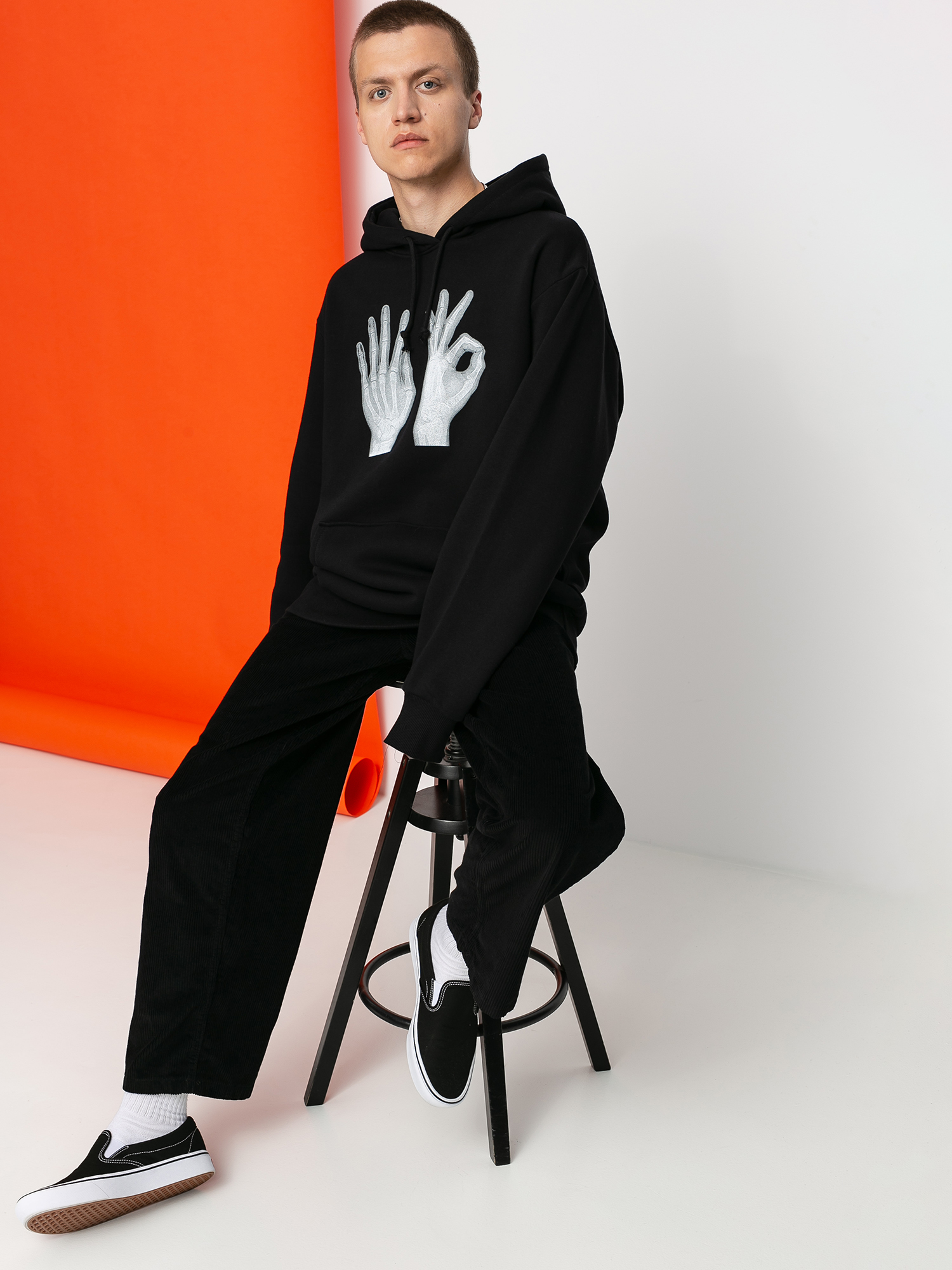 Bluza z kapturem Local Heroes Xray HD (black)