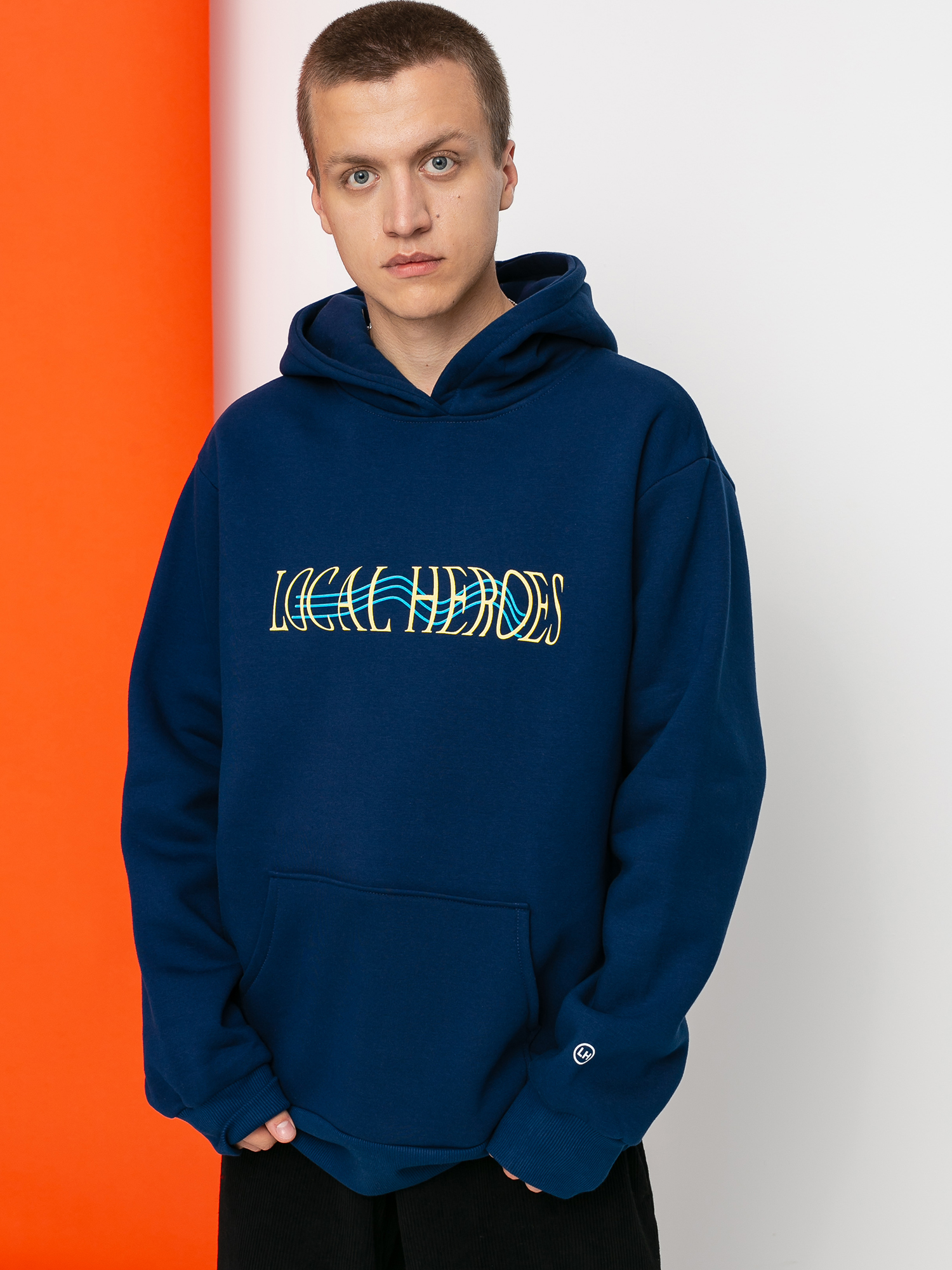Bluza z kapturem Local Heroes Lh Wave HD (navy)