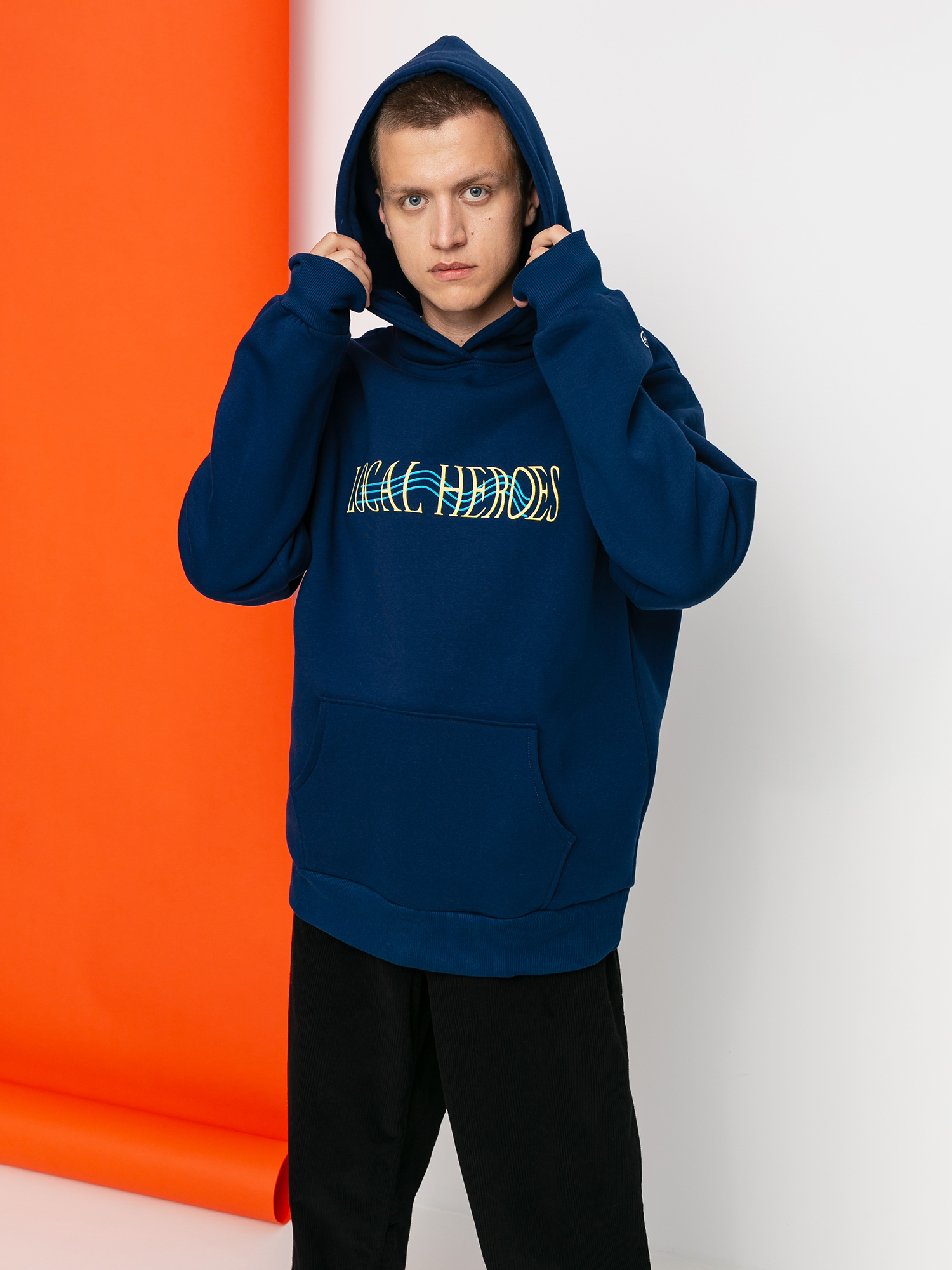 Bluza z kapturem Local Heroes Lh Wave HD (navy)