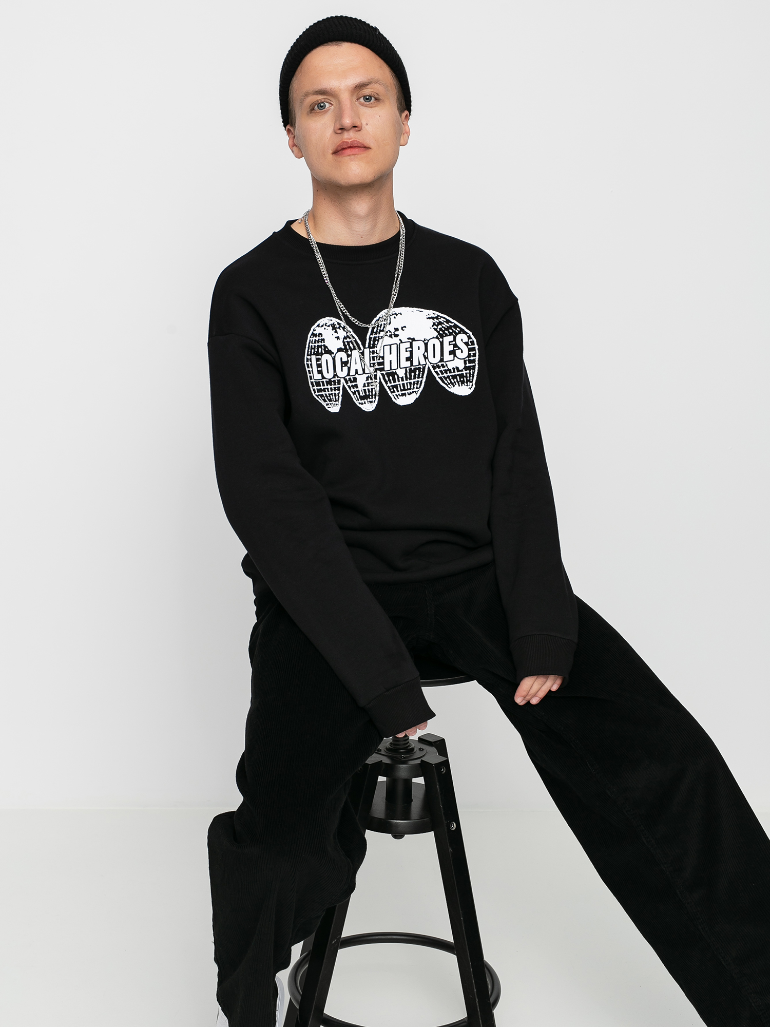 Bluza Local Heroes Map (black)