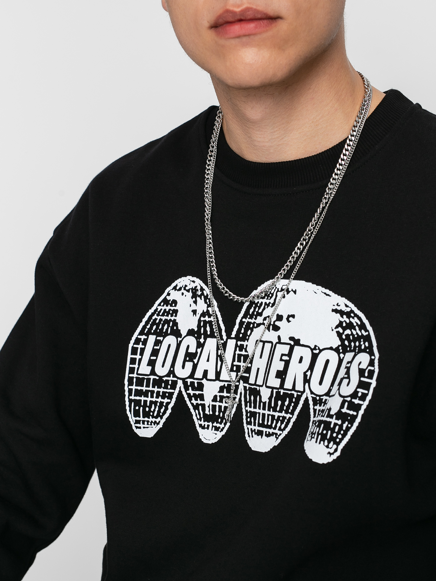 Bluza Local Heroes Map (black)