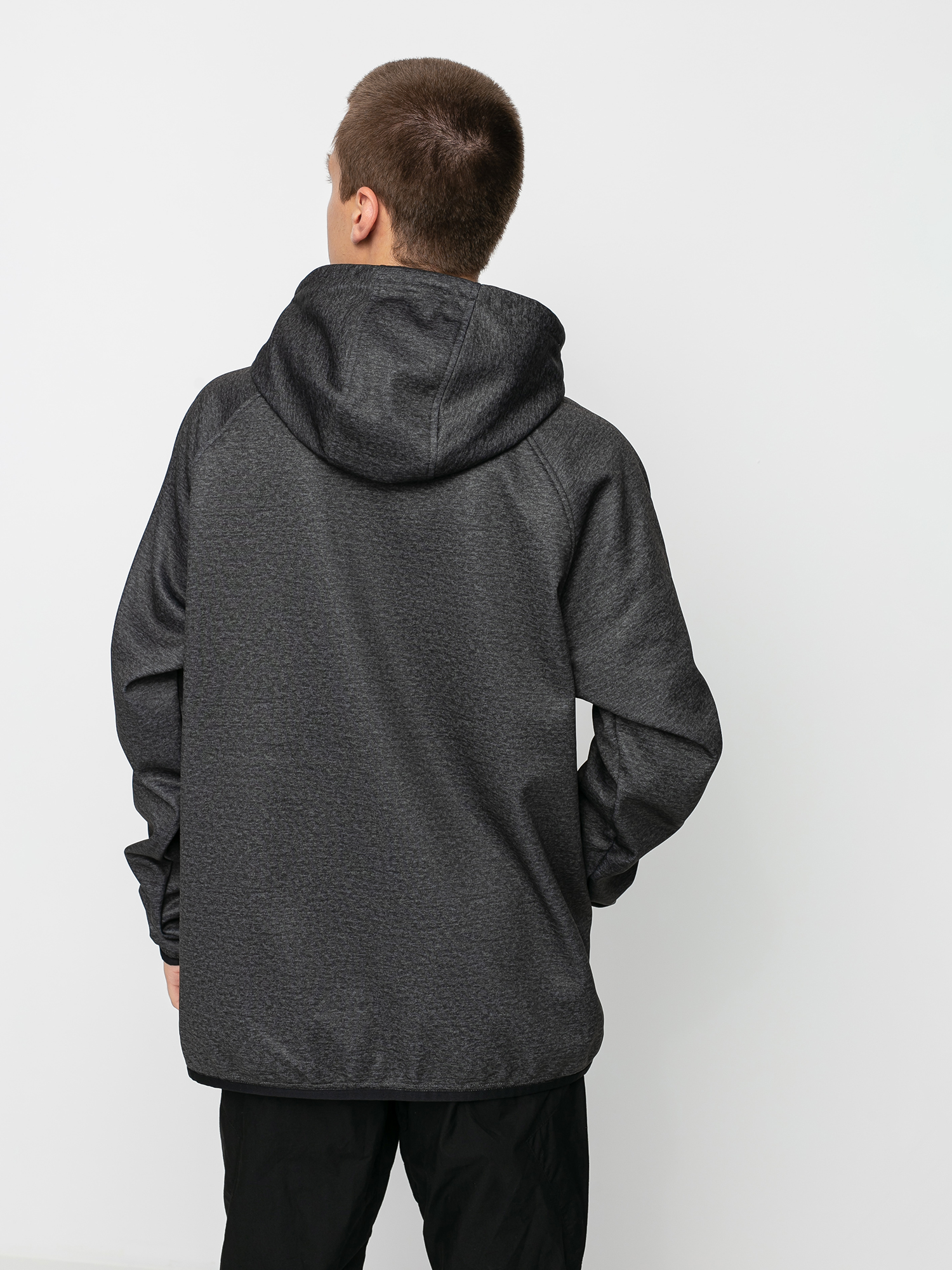 Męska Bluza aktywna Burton Crown Weatherproof ZHD (true black heather)