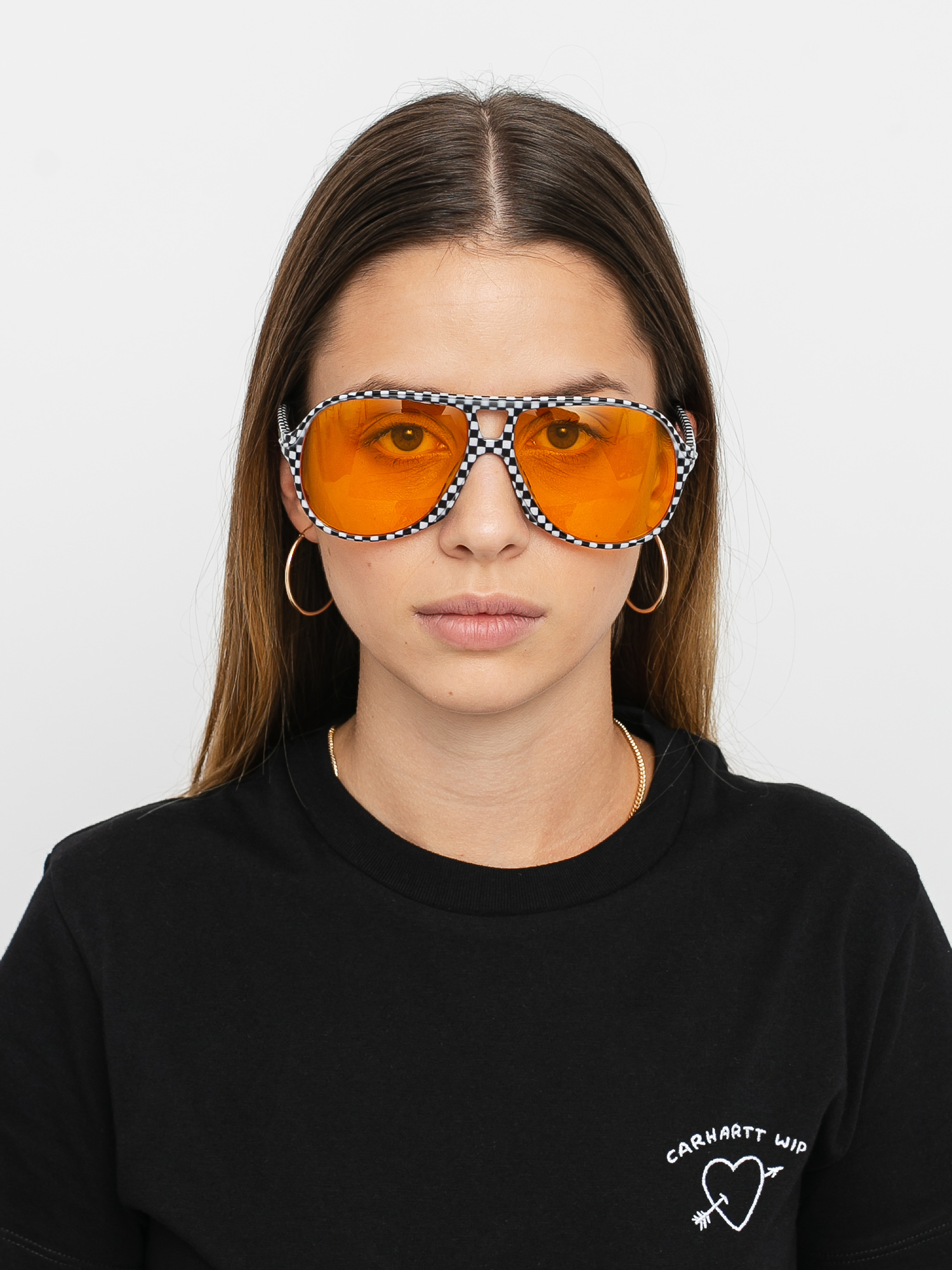 Okulary przeciwsłoneczne Vans Seek Shades (black/white che)