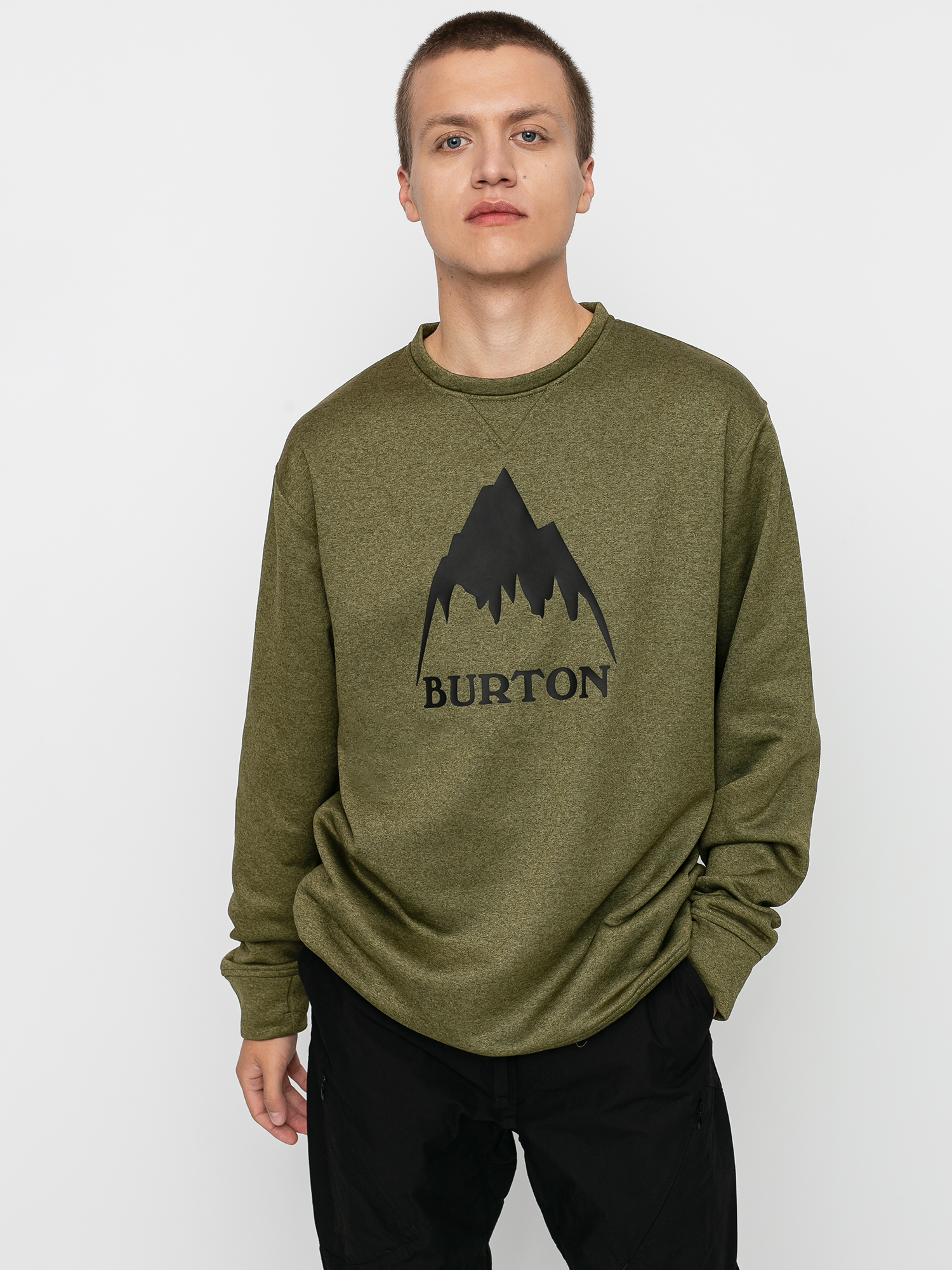 Męska Bluza aktywna Burton Oak (martini olive heather)