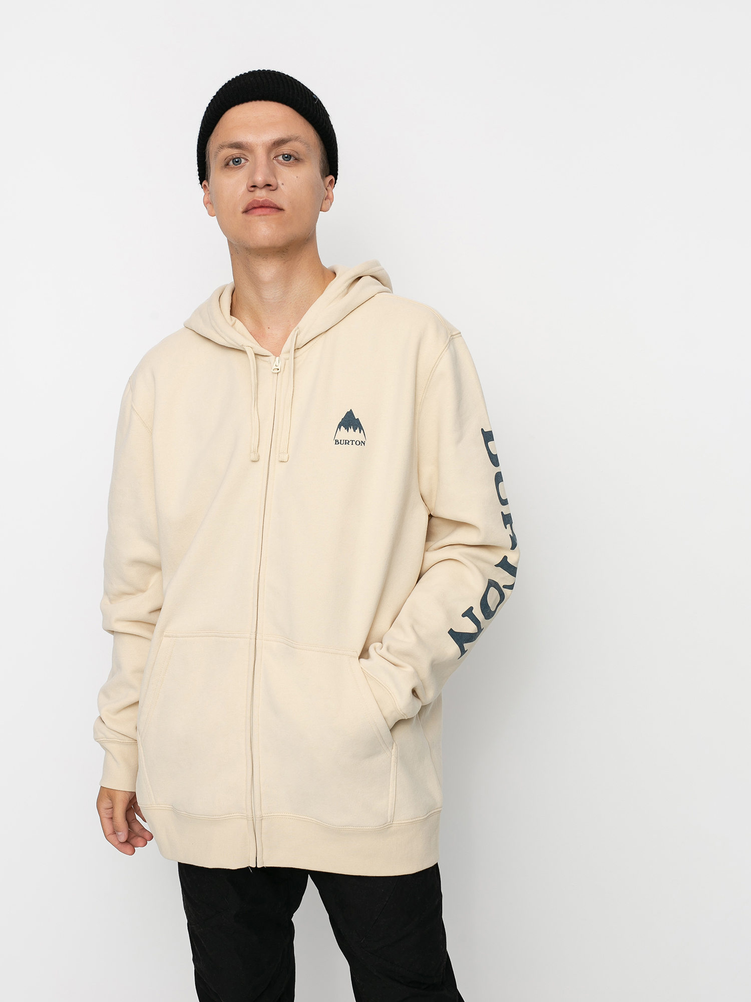 Bluza z kapturem Burton Elite ZHD (creme brulee)