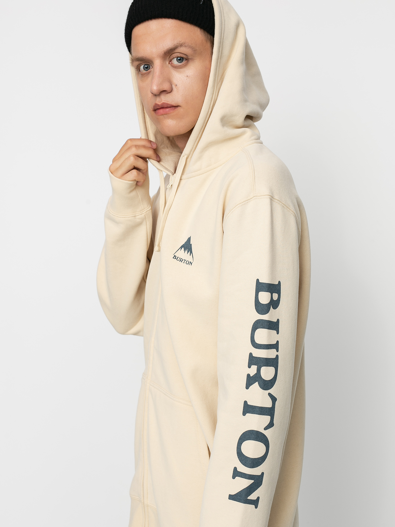 Bluza z kapturem Burton Elite ZHD (creme brulee)